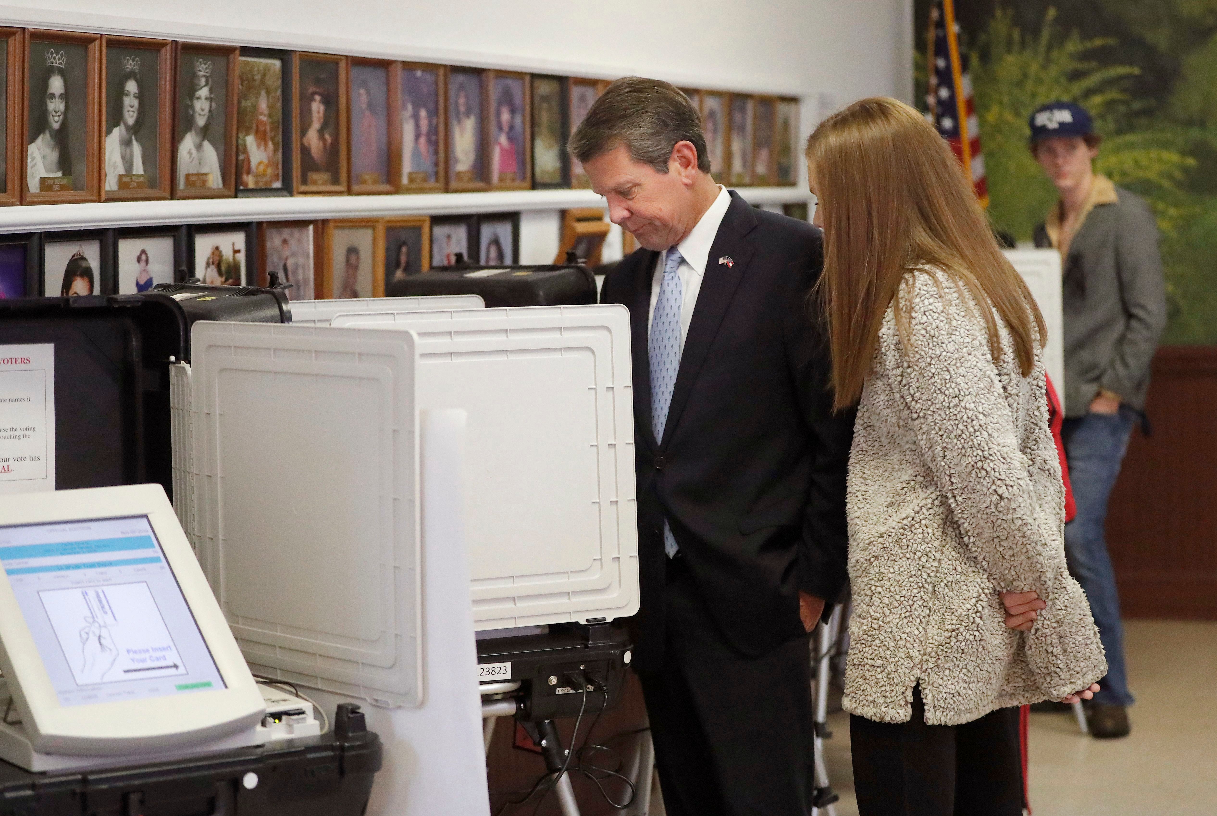 Election 2018 Governor Georgia Brian Kemp Voting