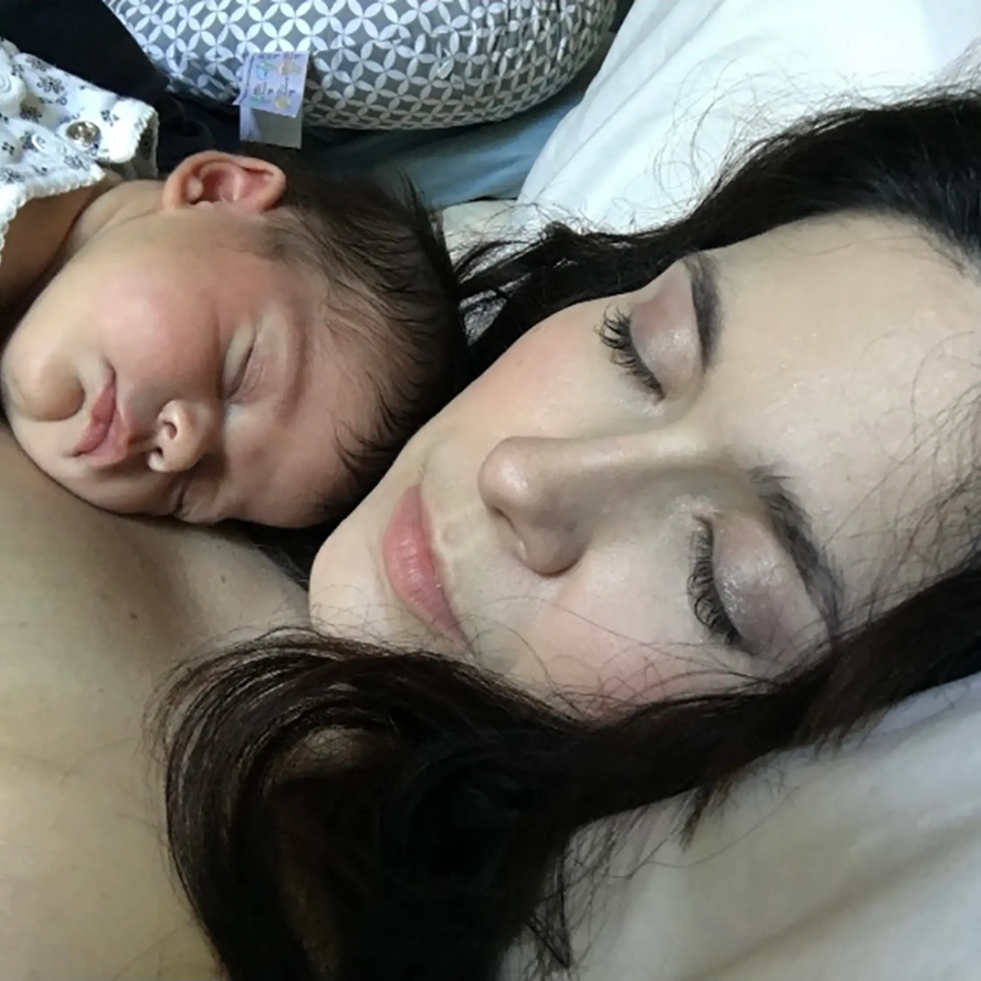 The author with her daughter