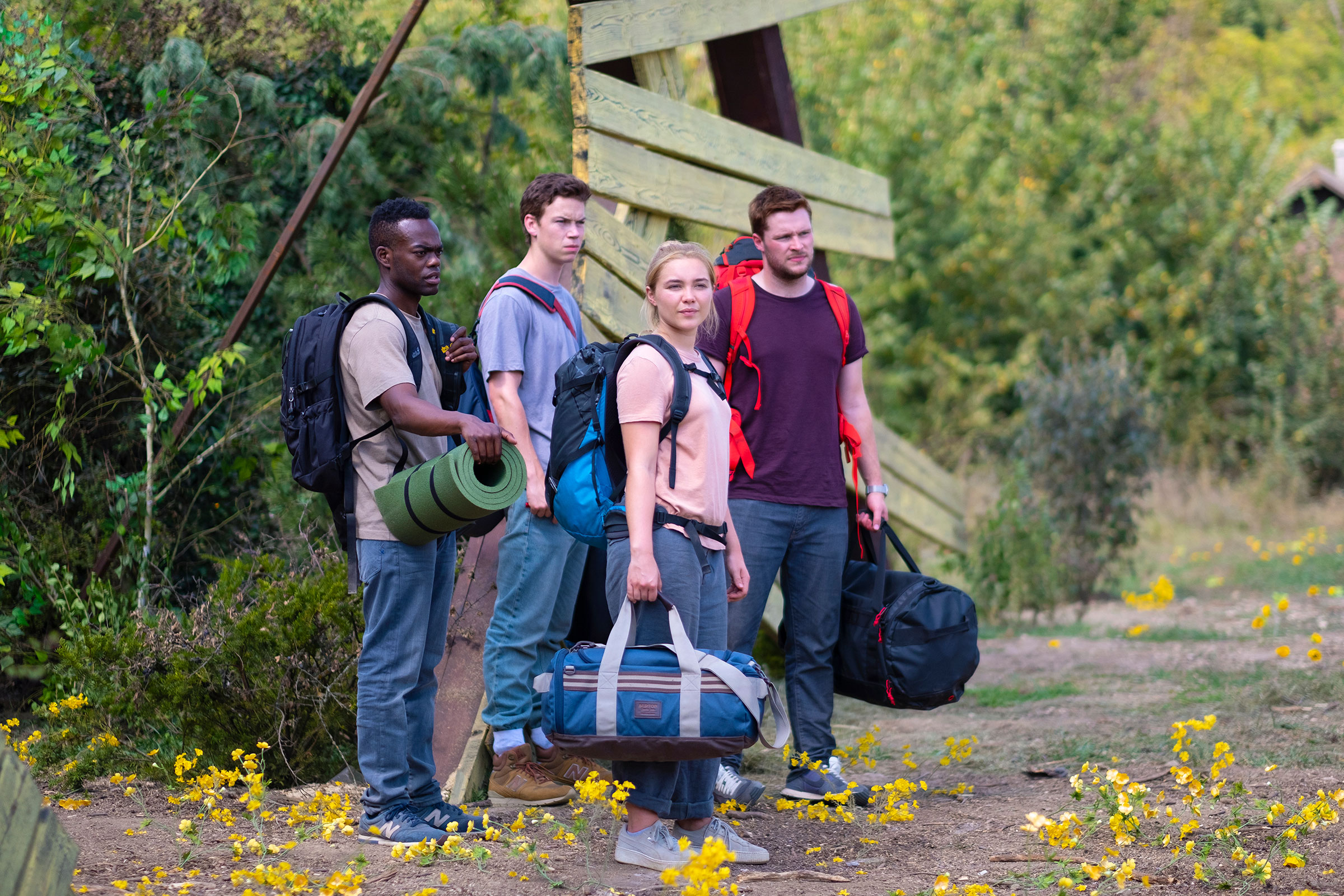 William Jackson Harper, Will Poulter, Pugh and Reynor: Let the grim games begin!