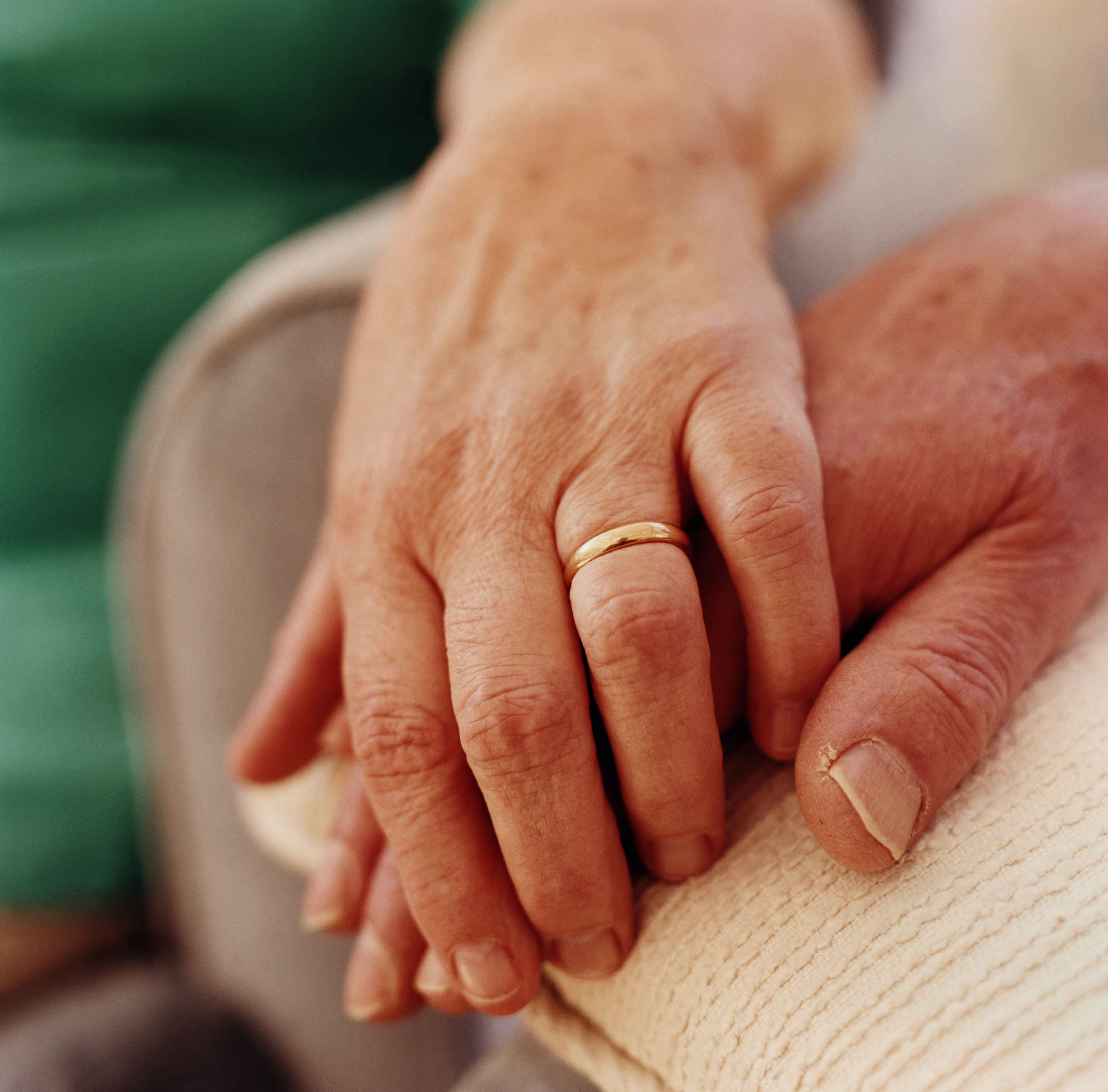 Elderly Hands Marriage