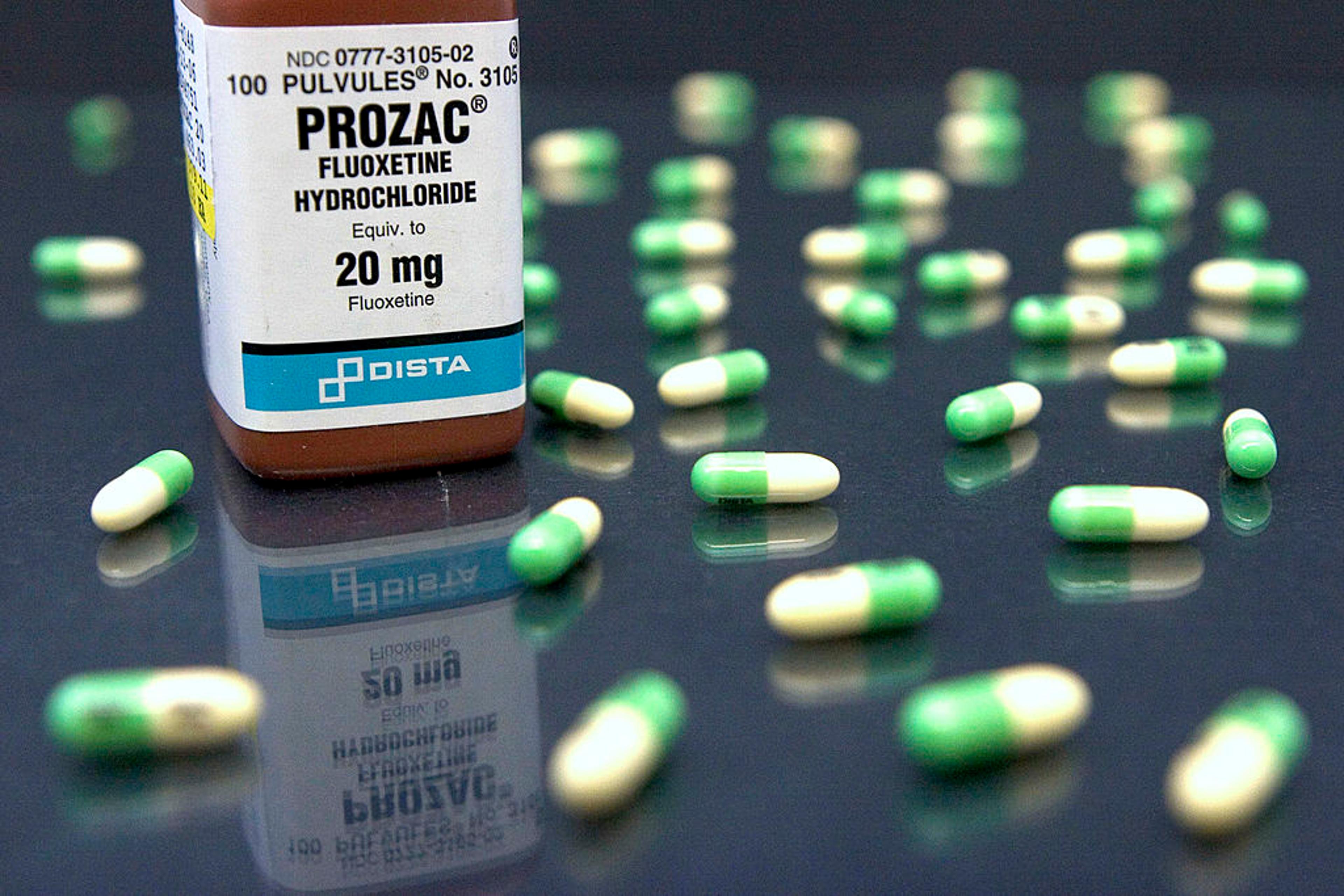 The antidepressant drug Prozac