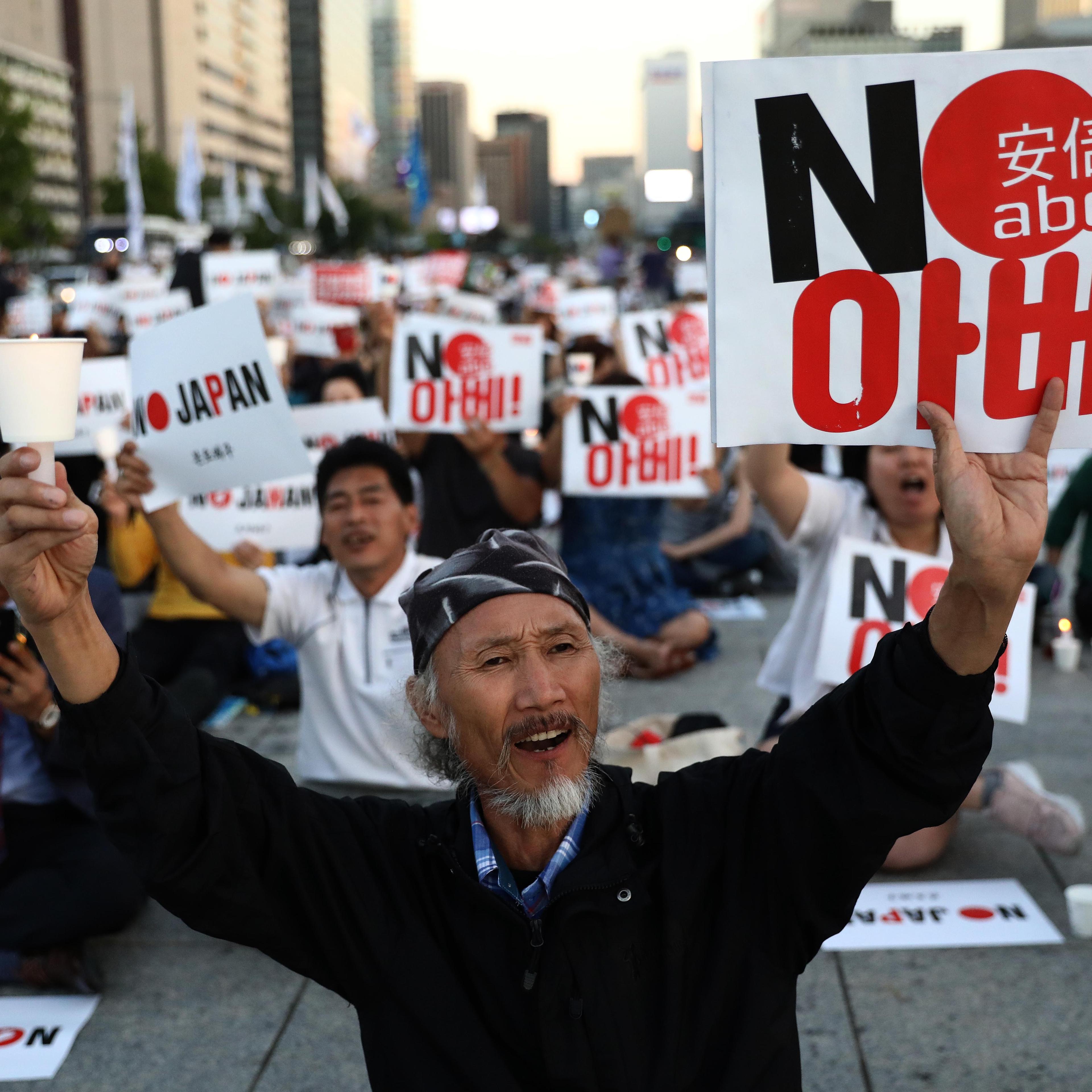 South Koreans Hold Anti-Japanese Rally In Seoul