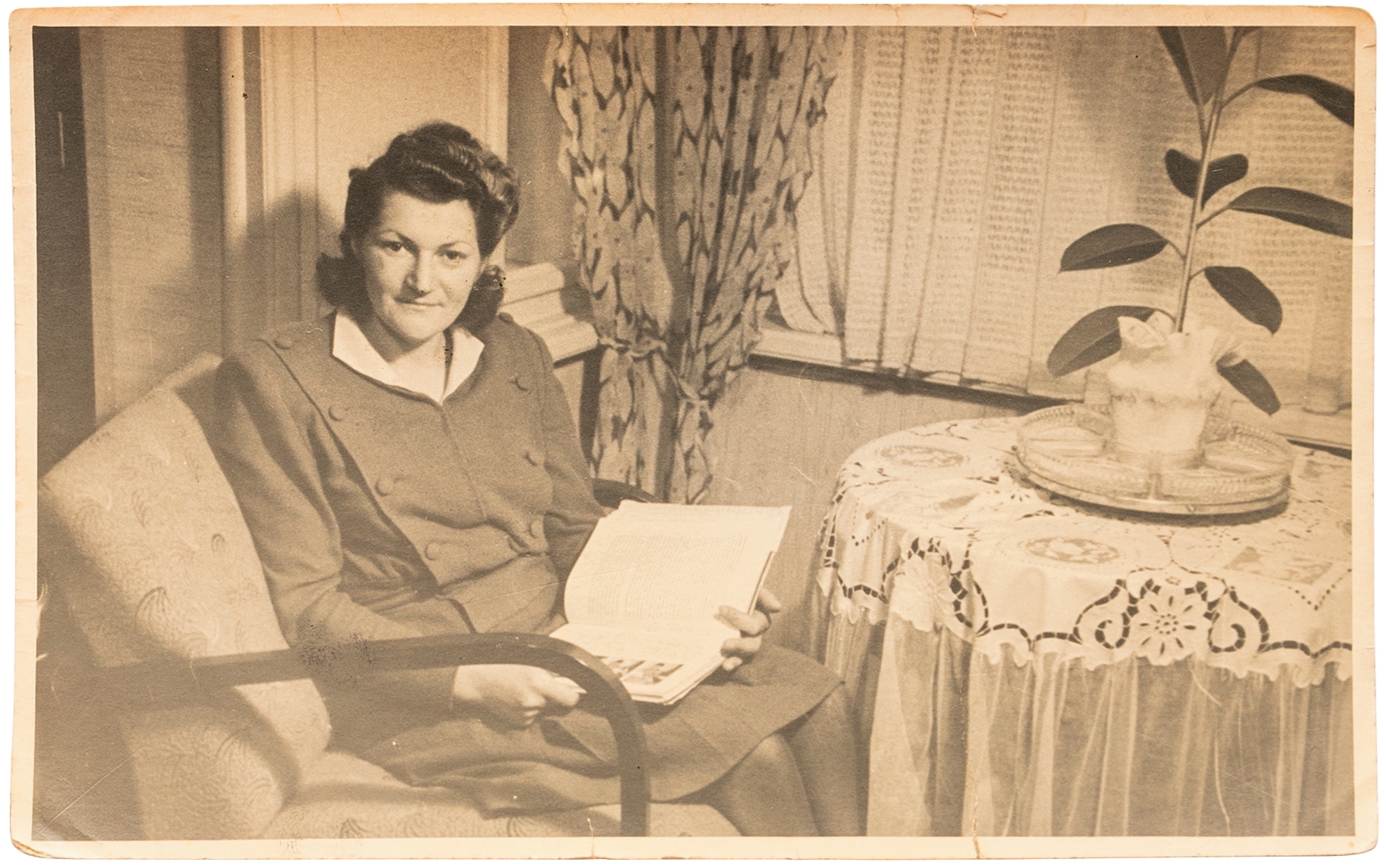 Magda in Jiříkov, Czechoslovakia, approximately 1948