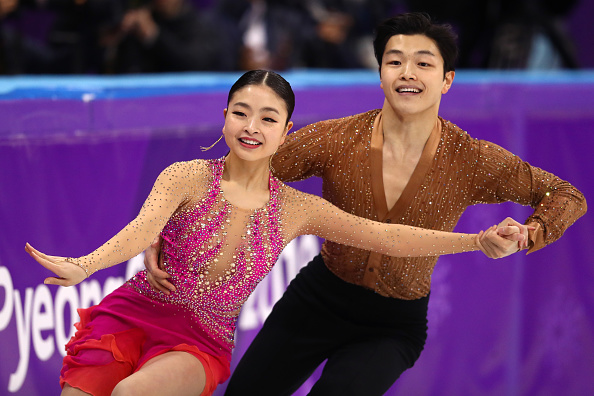 Maia and Alex Shibutani compete in Ice Dancing at the PyeongChang 2018 Winter Olympics