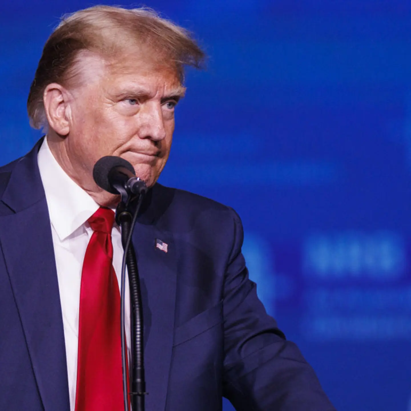 Donald Trump Addresses Presidential Forum At NRB Convention