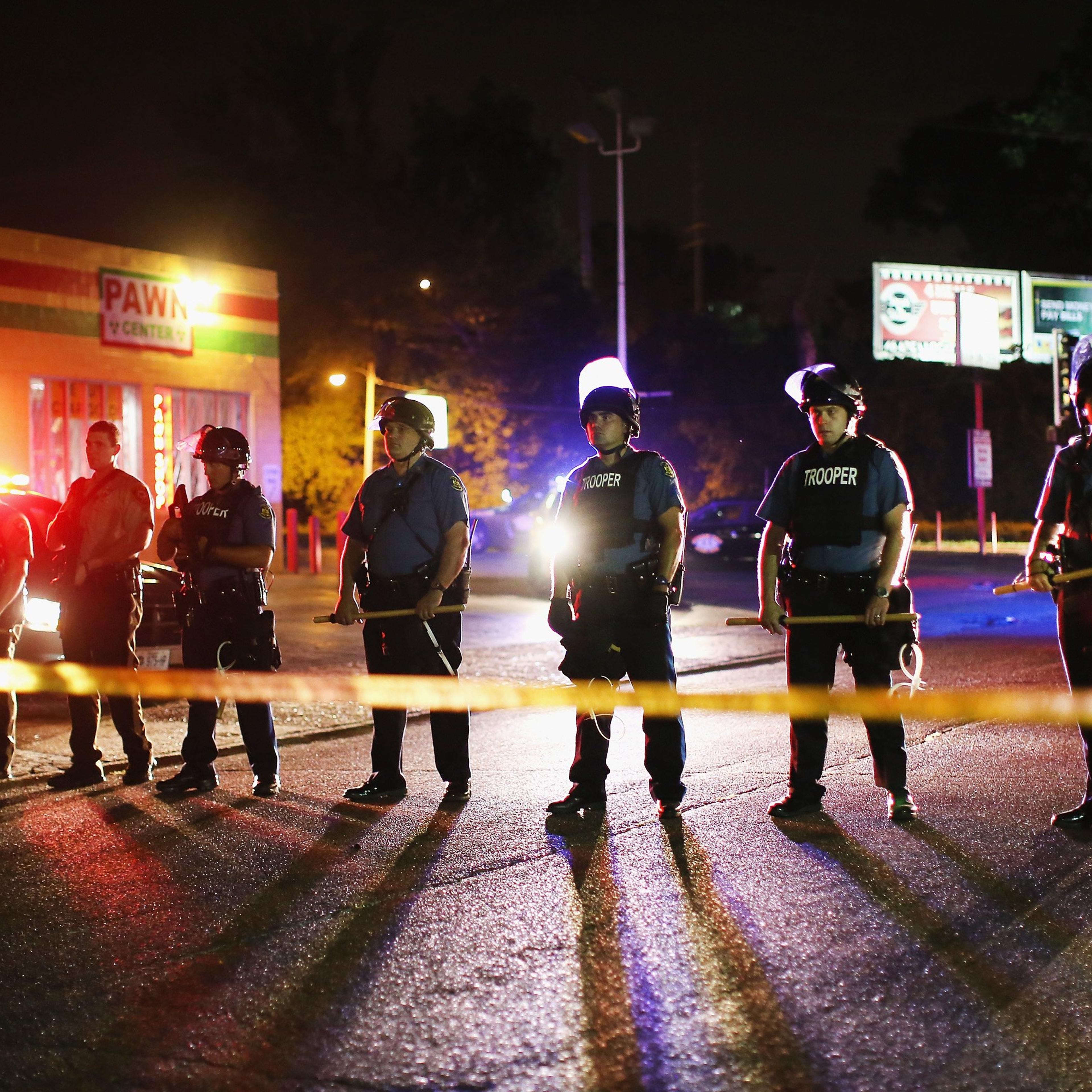 Ferguson St. Louis Missouri Police Shooting Riots Protests