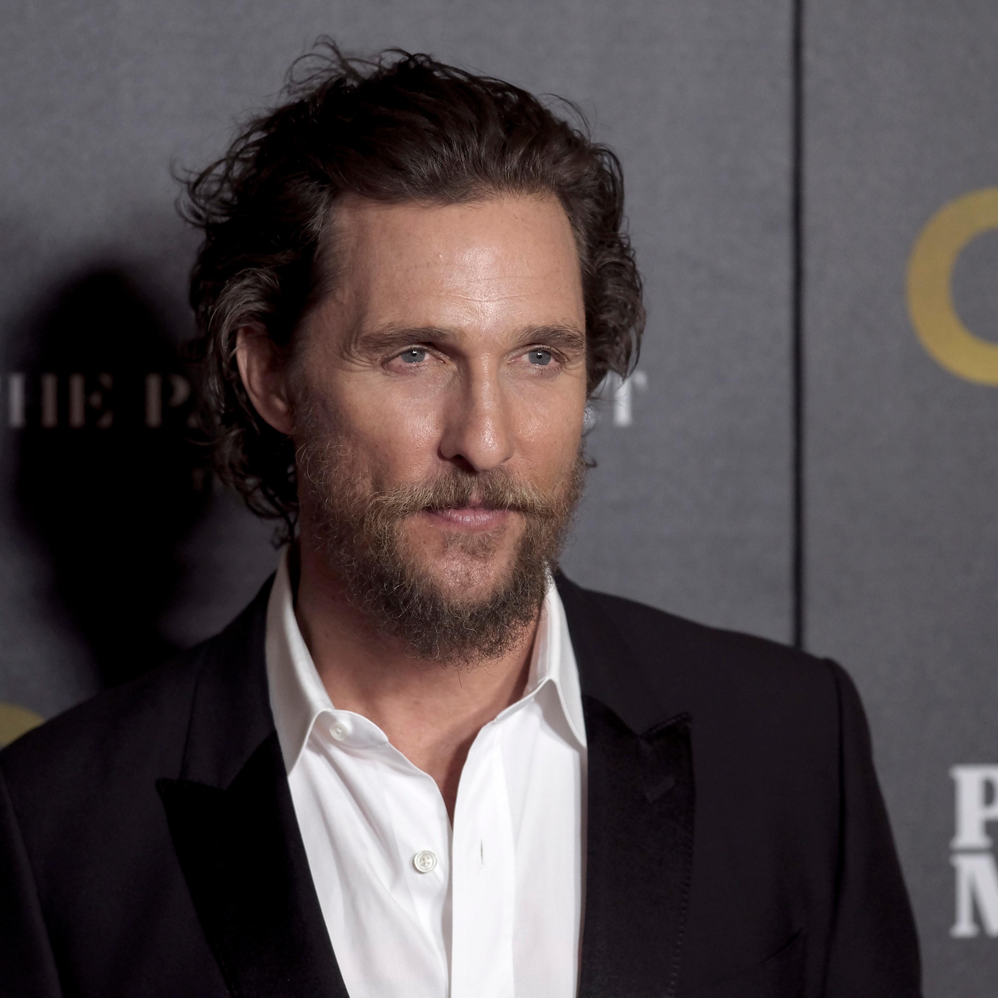 matthew mcconaughey trump president embrace