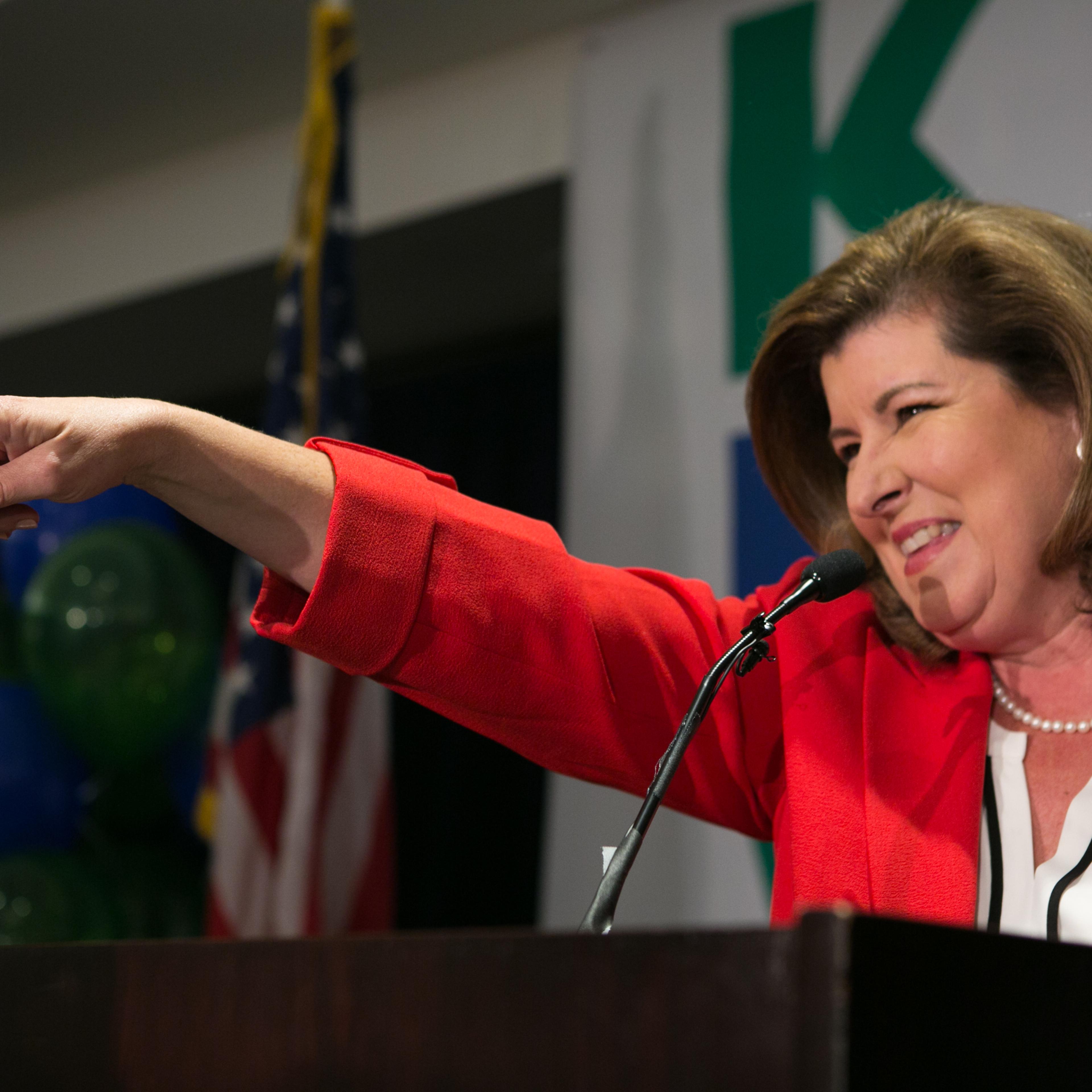 GOP GA Congressional Candidate Karen Handel Holds Election Night Event