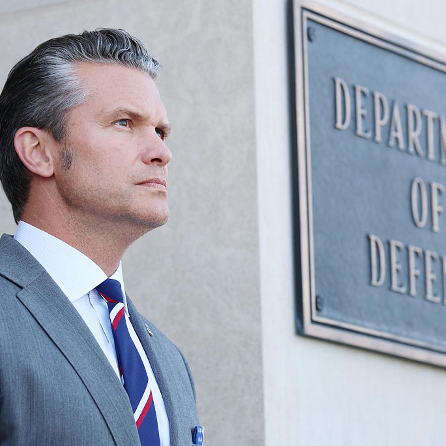 Secretary of War Pete Hegseth Hosts Canada's Defense Minister David McGuinty At The Pentagon