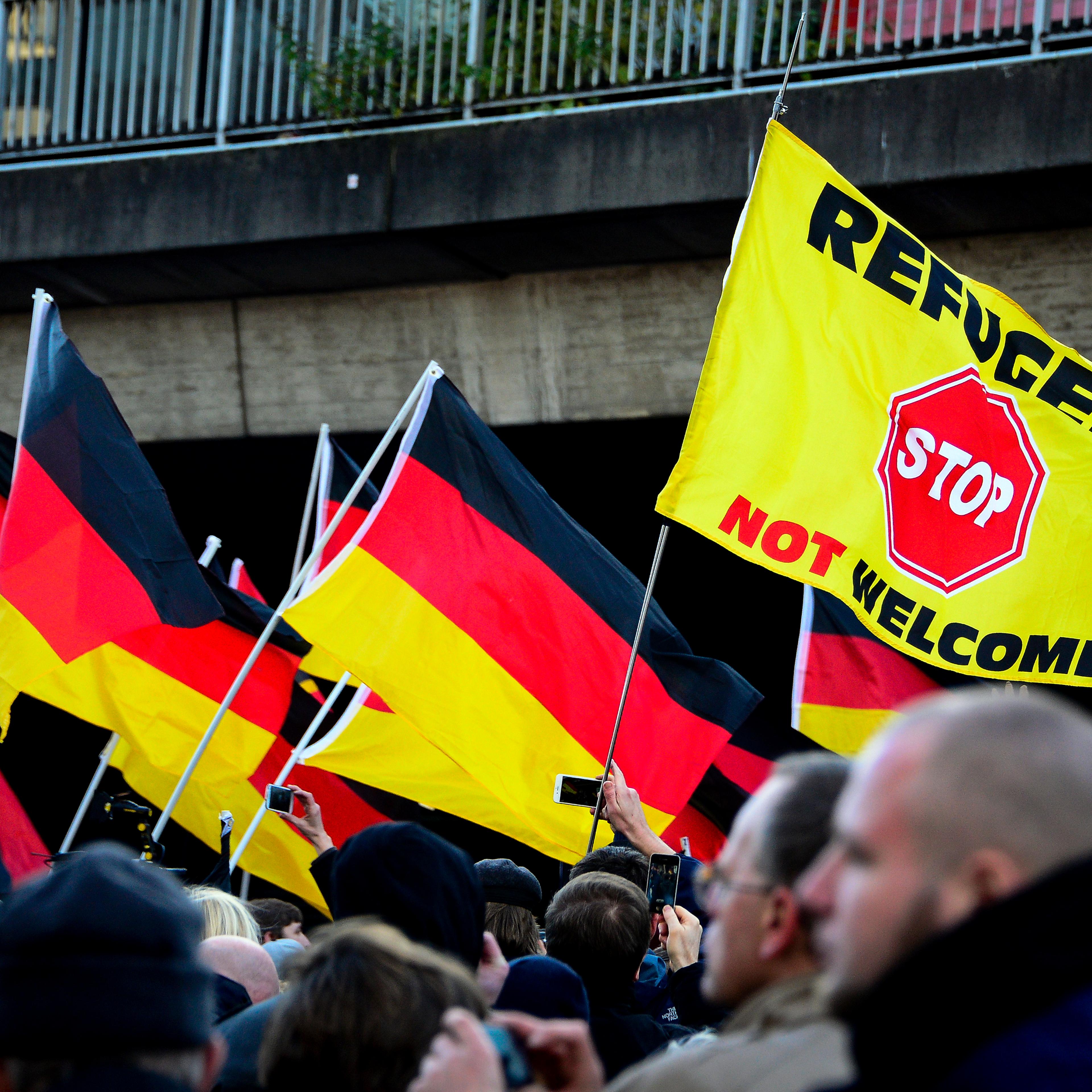 Right-Wing Groups Rally Following Cologne Sex Attacks