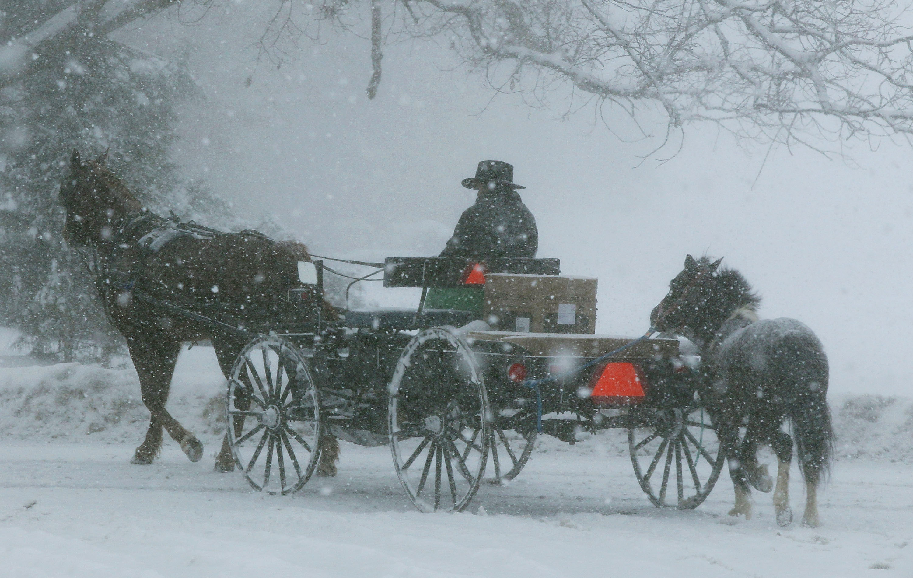 Second Snowstorm Slams Into St. Mary's MD