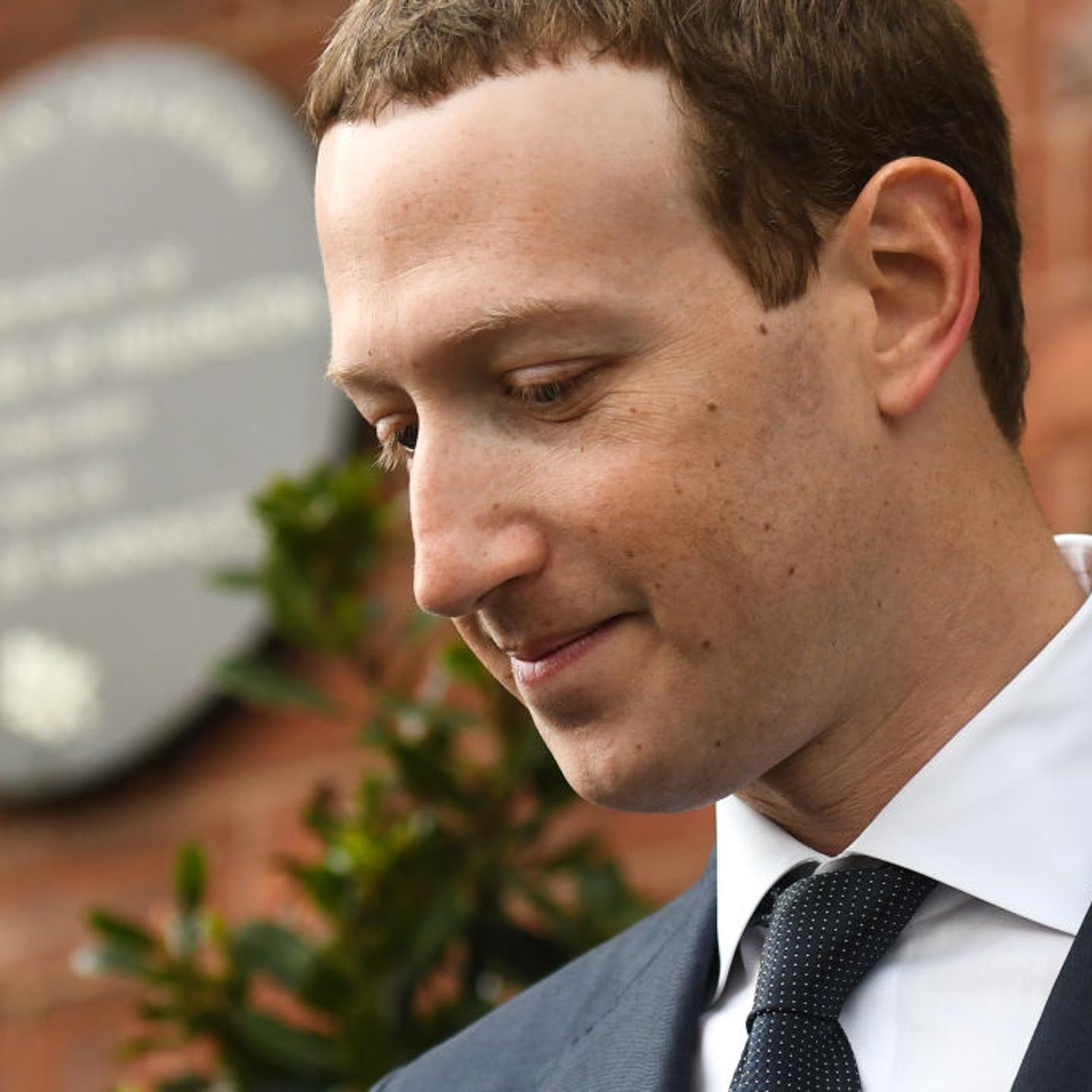 Facebook Chief Executive Officer and founder, Mark Zuckerberg, leaving the Merrion Hotel in Dublin