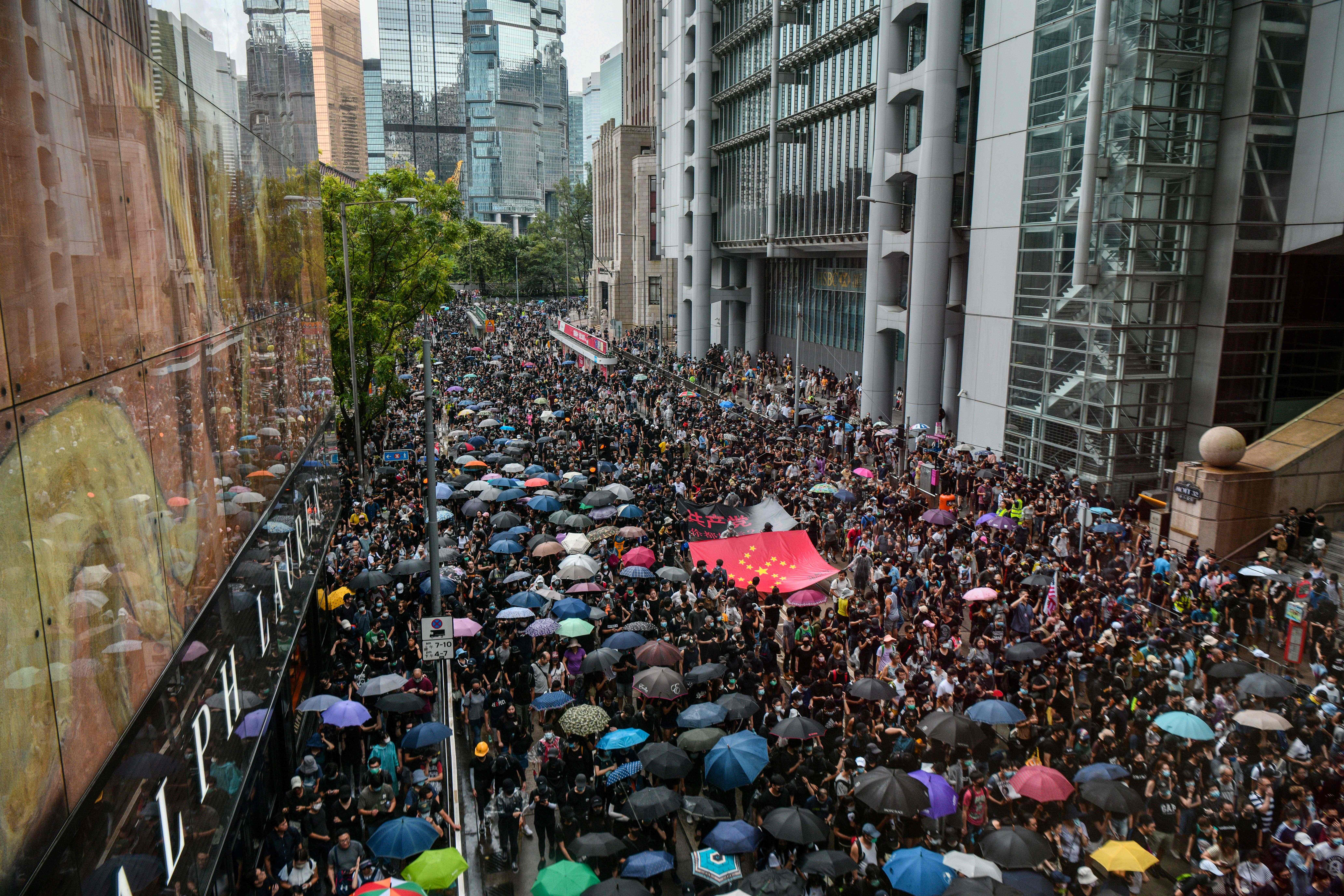 HONG KONG-CHINA-POLITICS-UNREST