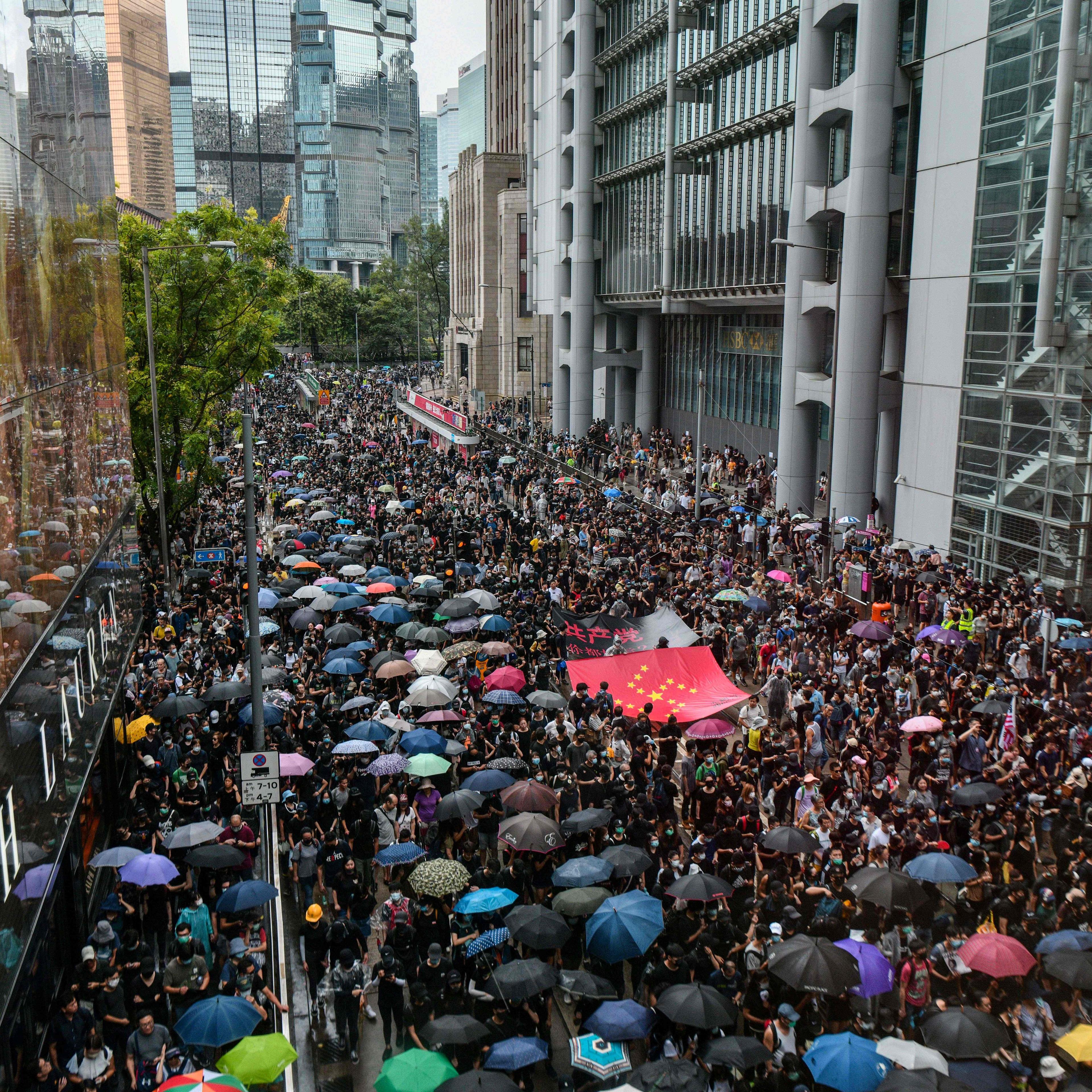 HONG KONG-CHINA-POLITICS-UNREST
