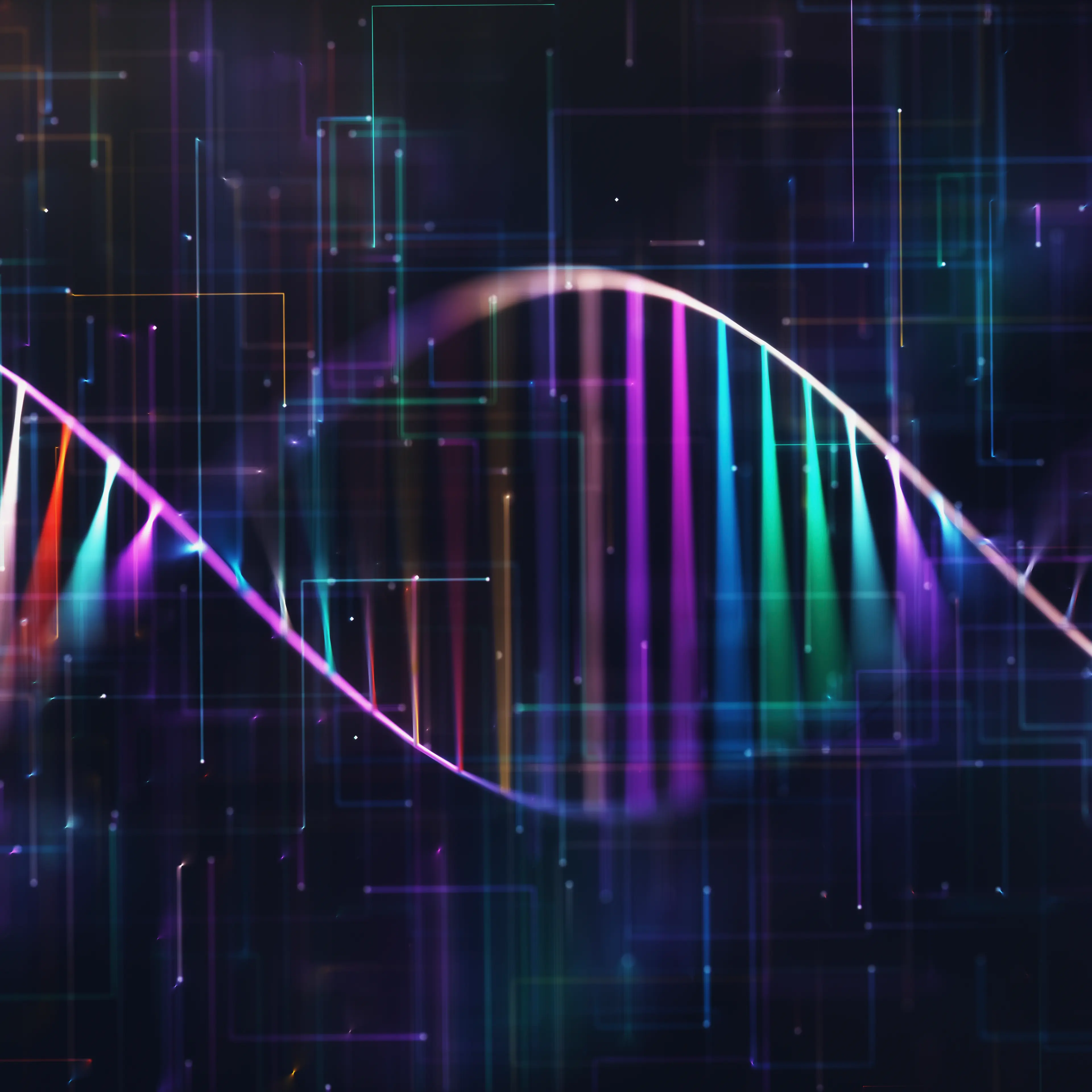 DNA molecule, illustration