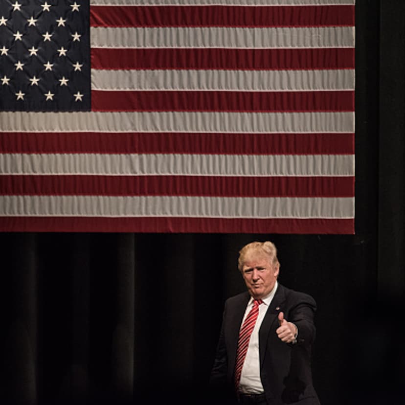 Donald Trump Holds Campaign Rally In NC One Day Ahead Of Primary