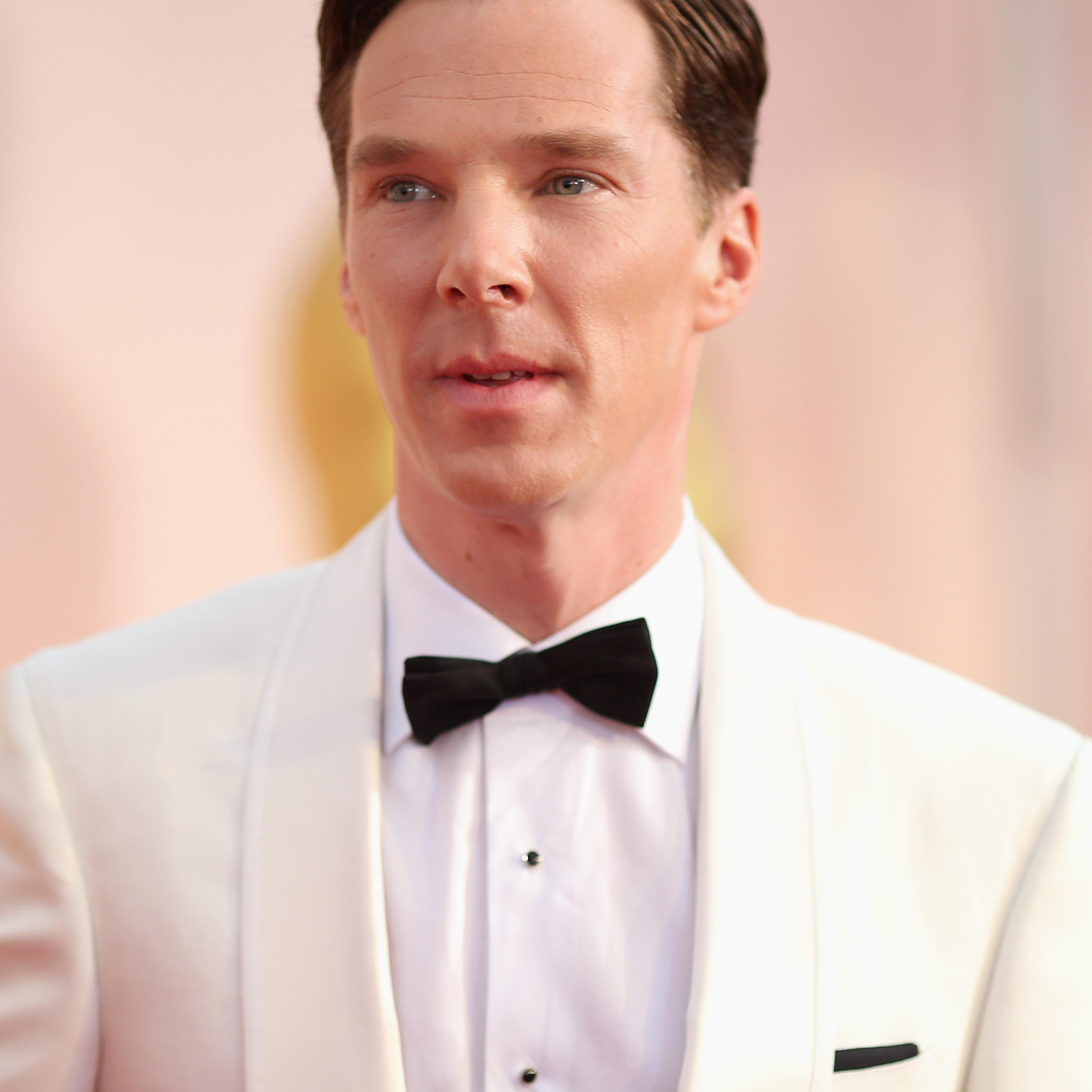 Actor Benedict Cumberbatch attends the 87th Annual Academy Awards in Hollywood, Calif. on Feb. 22, 2015.