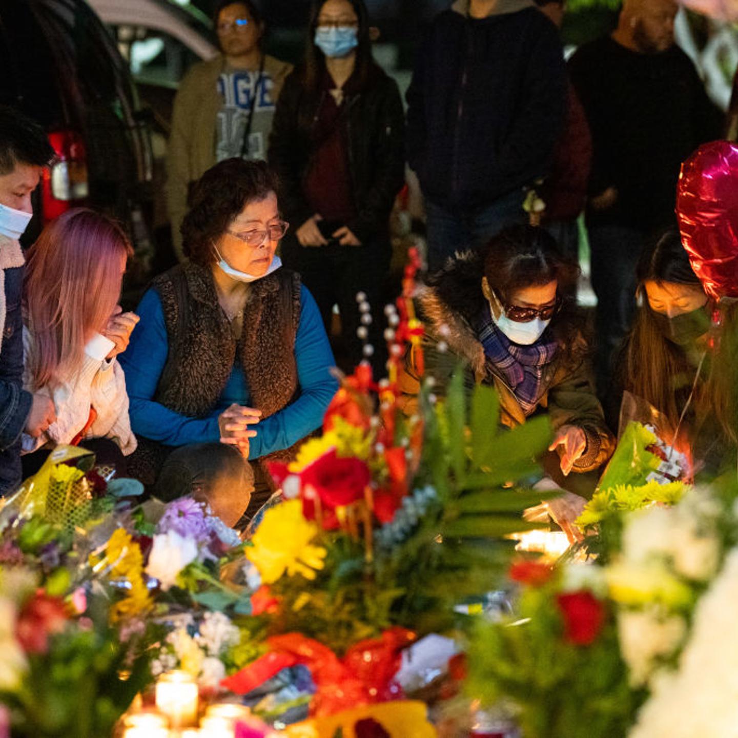 People Mourn For Victims Of Mass Shooting In Monterey Park