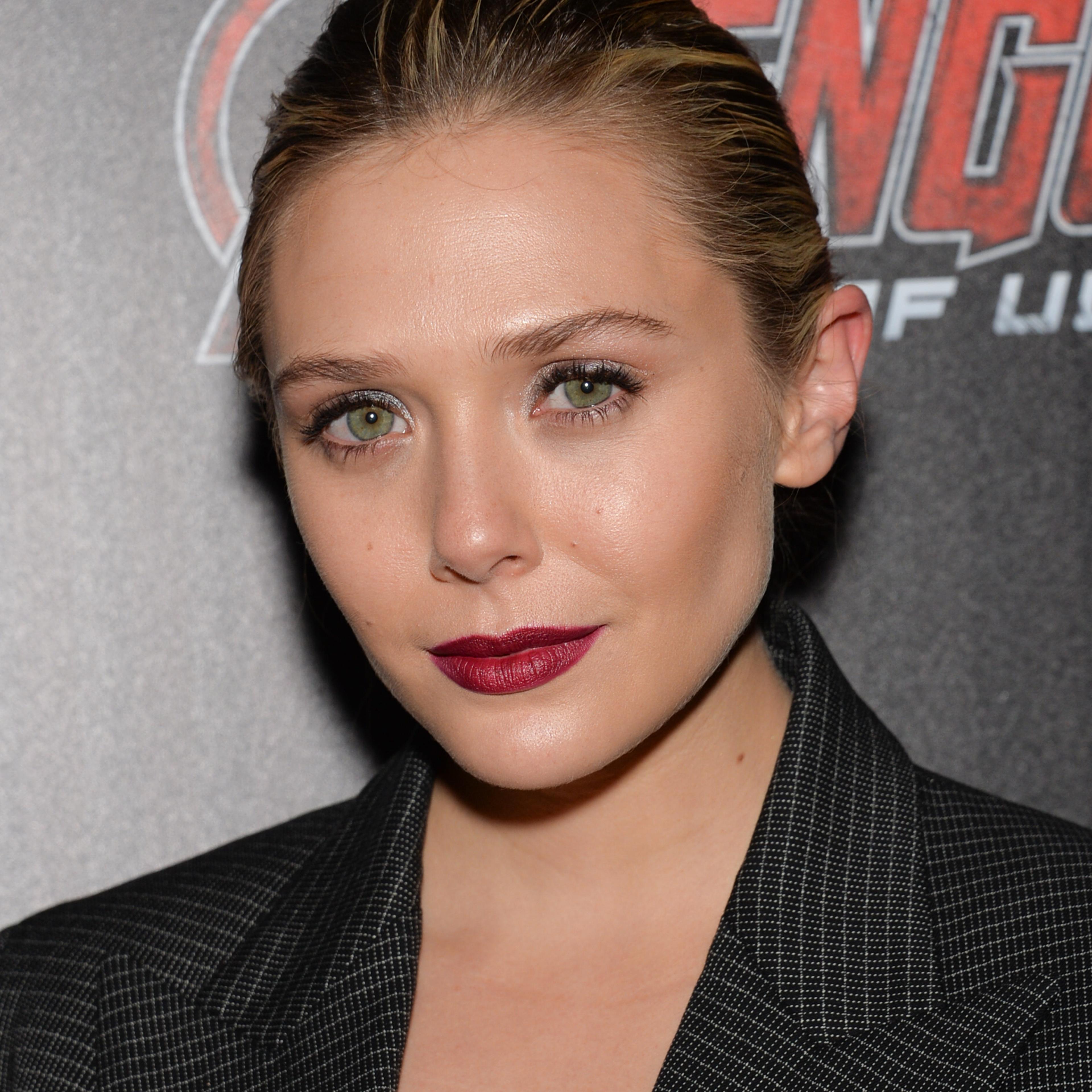 Actress Elizabeth Olsen attends a special screening of Marvel's "Avengers: Age of Ultron" in New York City on April, 28, 2015.