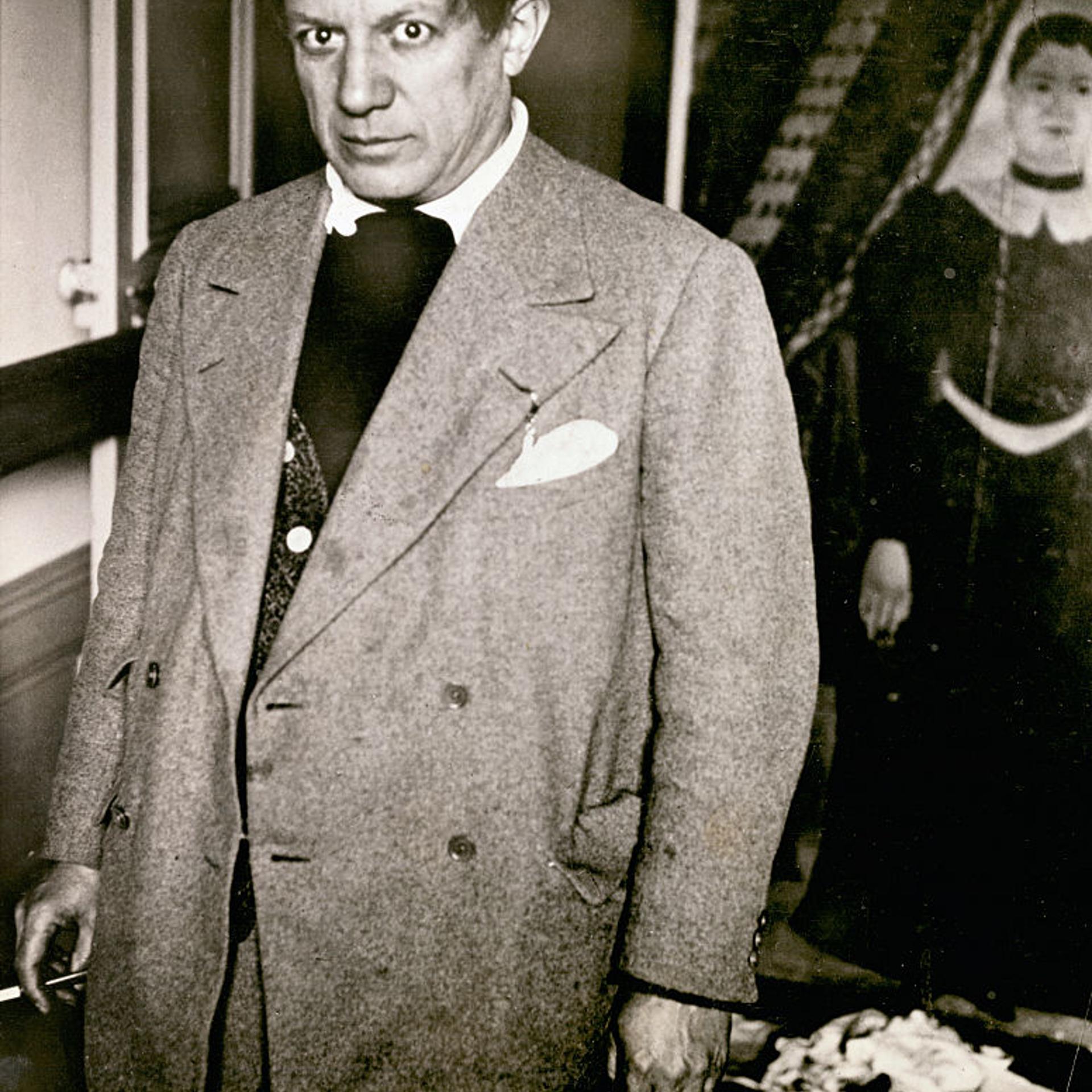 Pablo Picasso Taking a Break