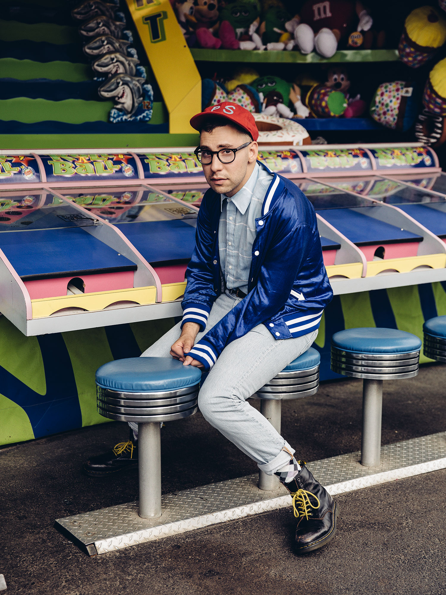Jack Antonoff Portrait Bleachers FUN Band