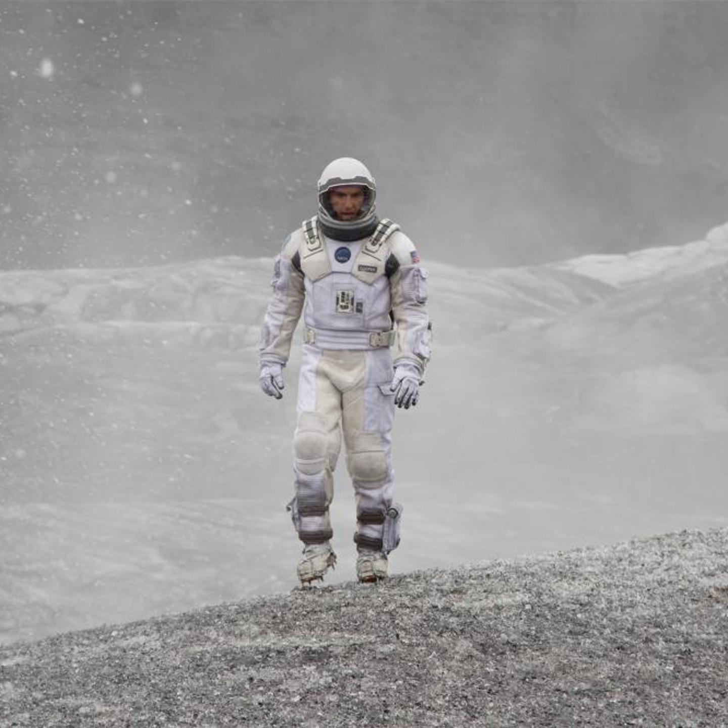 Matthew McConaughey in INTERSTELLAR.