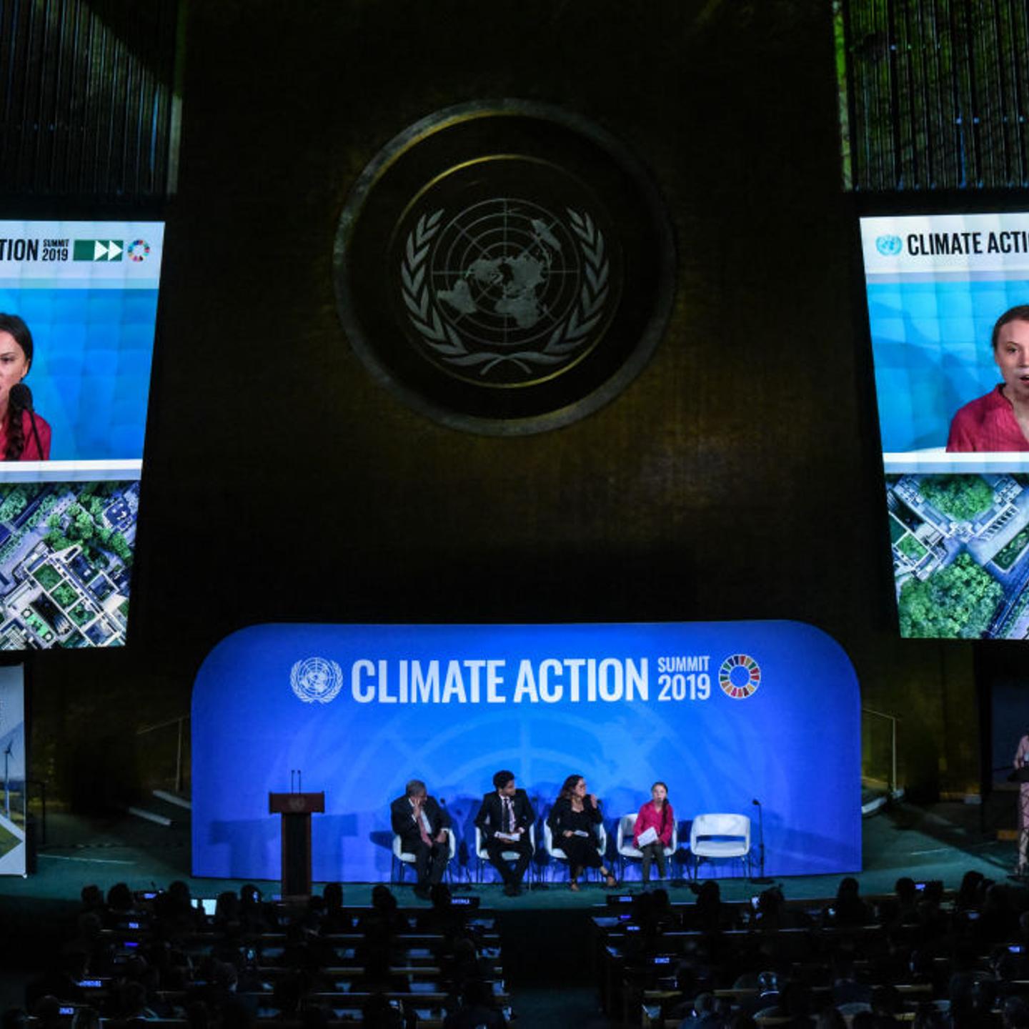 World Leaders Gather For United Nations Climate Summit