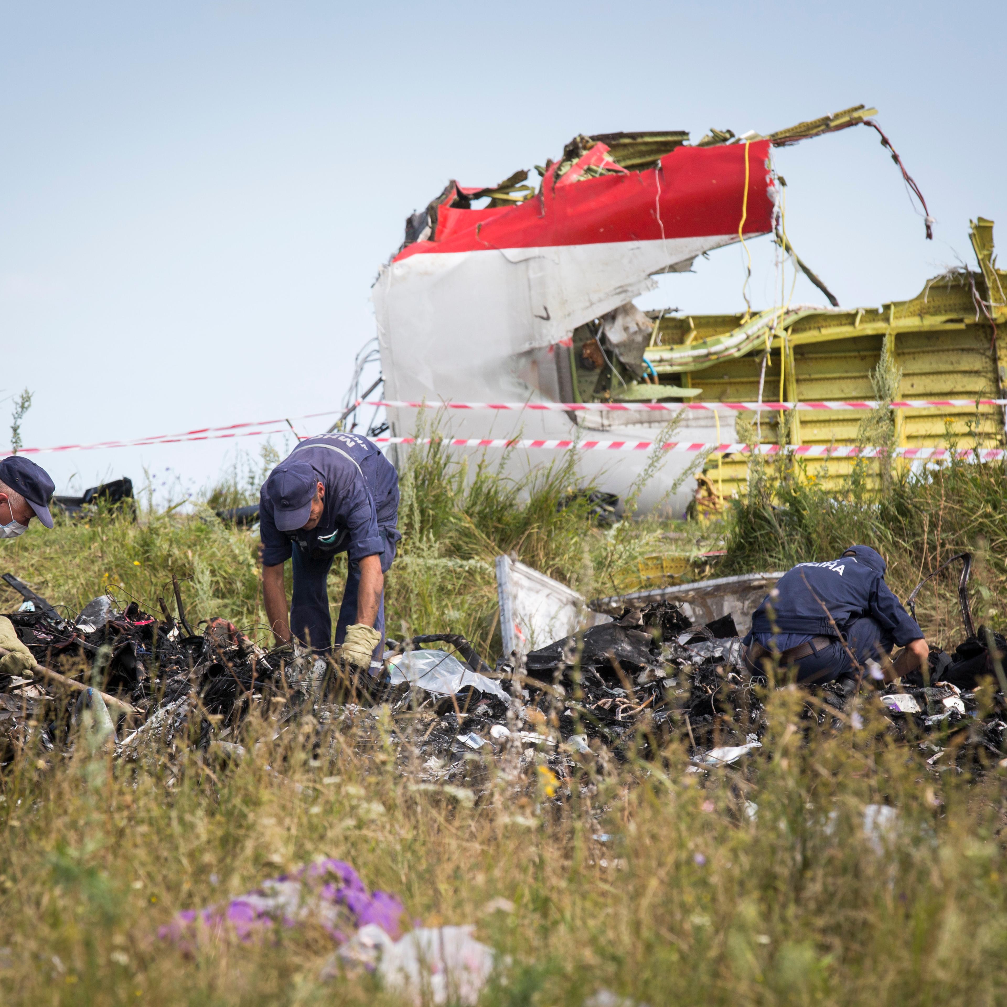298 Crew And Passengers Perish On Flight MH17 After Suspected Missile Attack In Ukraine