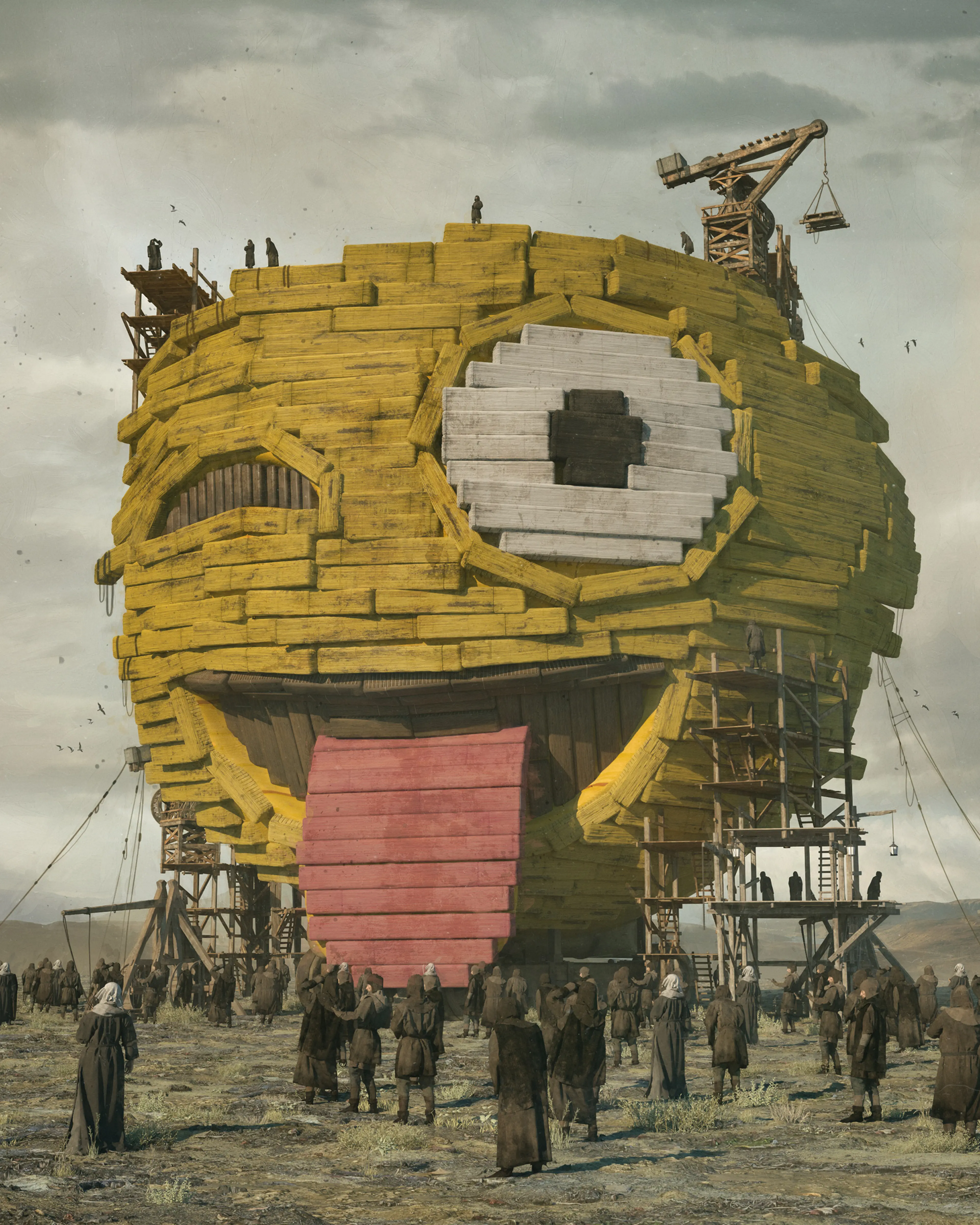 Beeple, The First Emoji. Part of the $69.3 million Everydays.