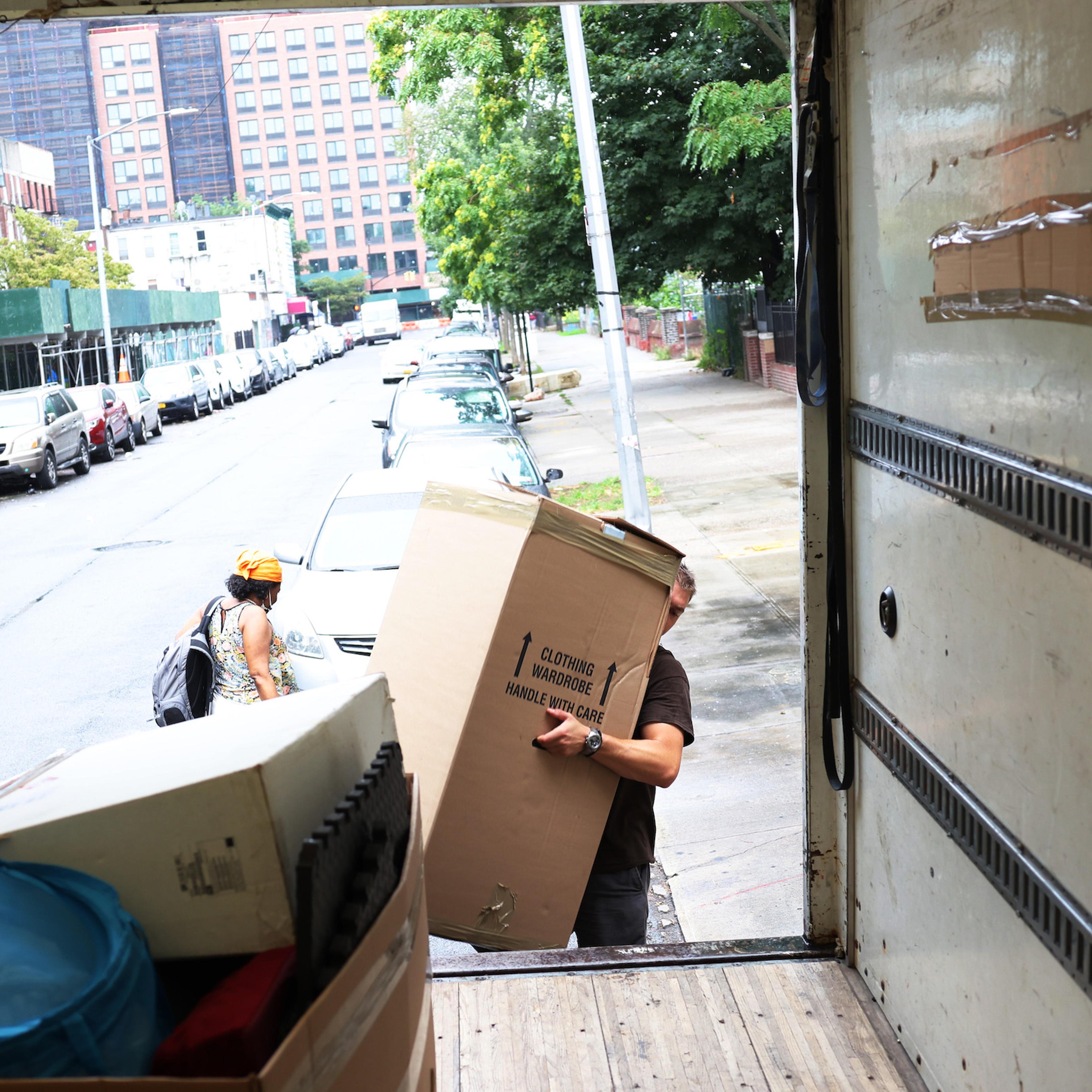 As New Yorkers Flee The City, Moving Companies Try To Keep Up With Demand