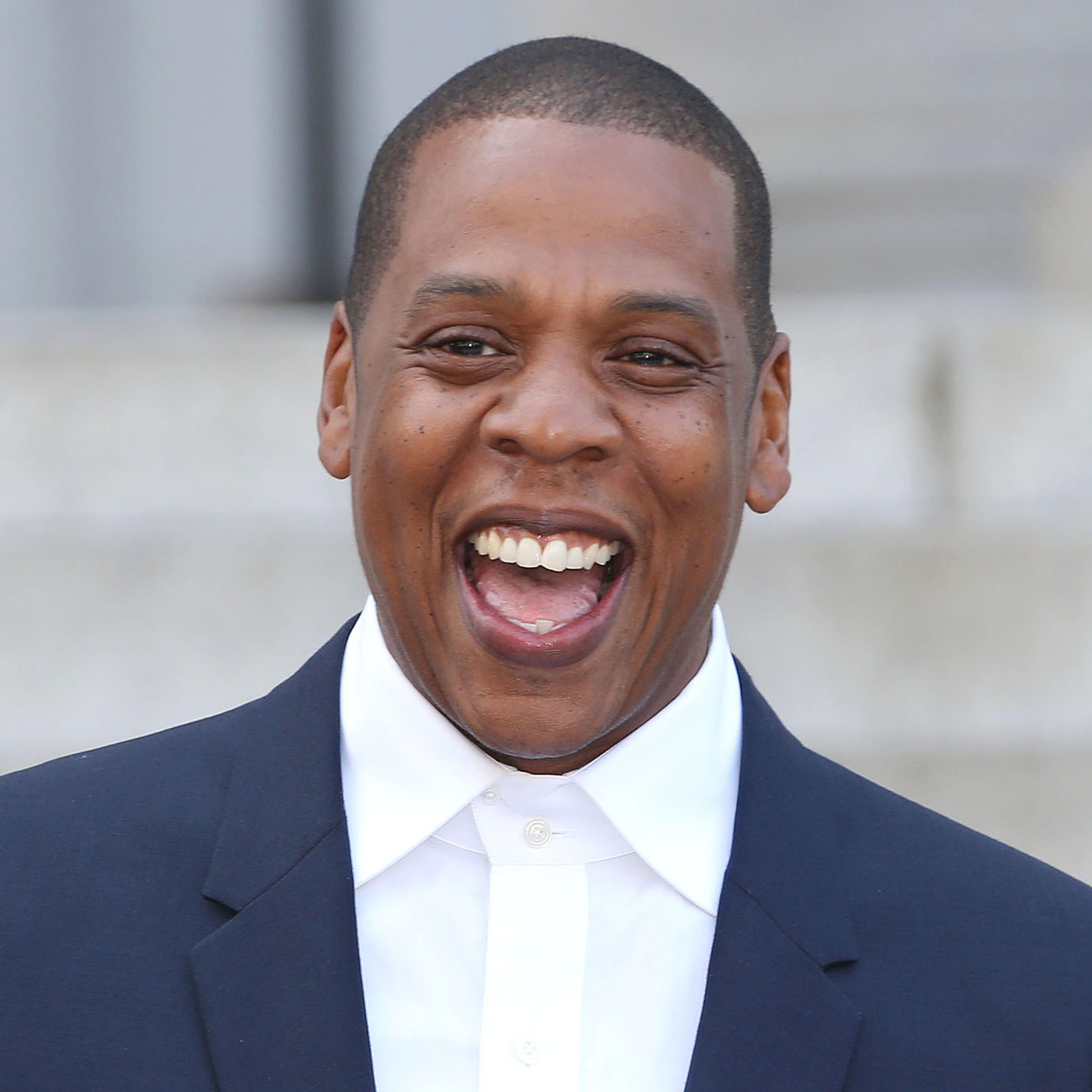 Shawn "Jay Z" Carter Makes Announcement On the Steps Of City Hall Downtown Los Angeles