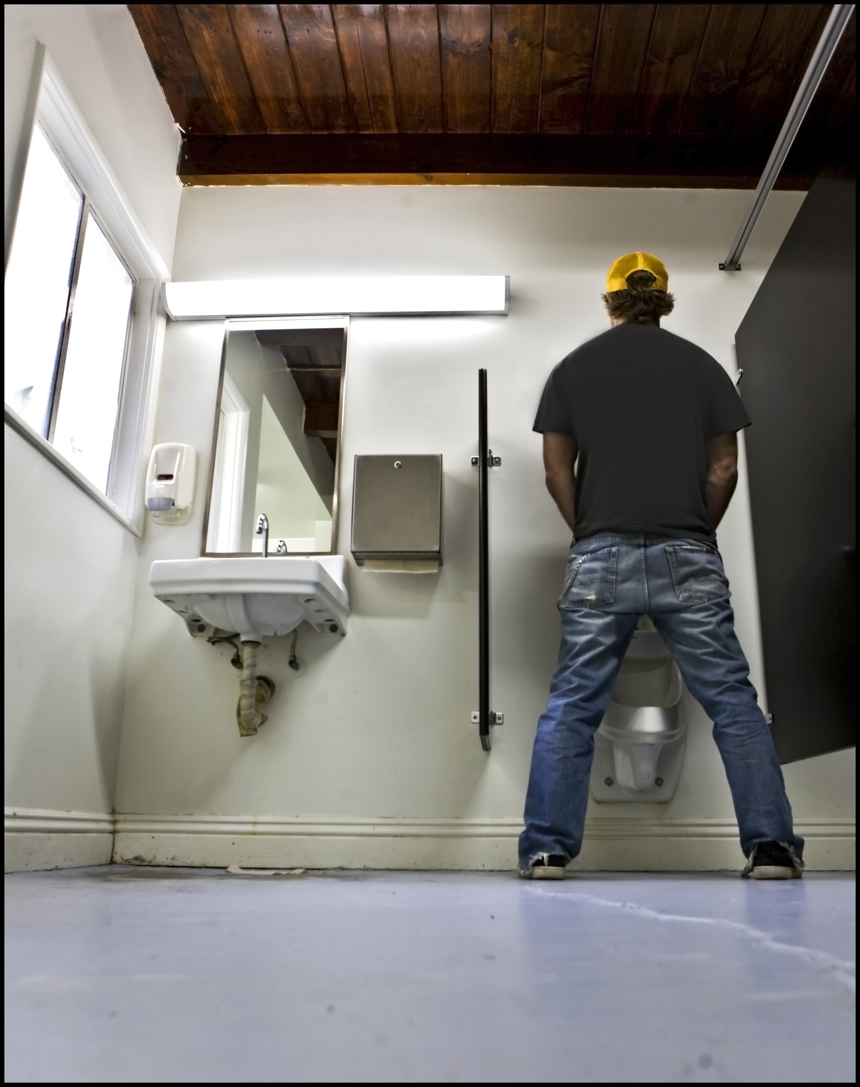 Man at Urinal