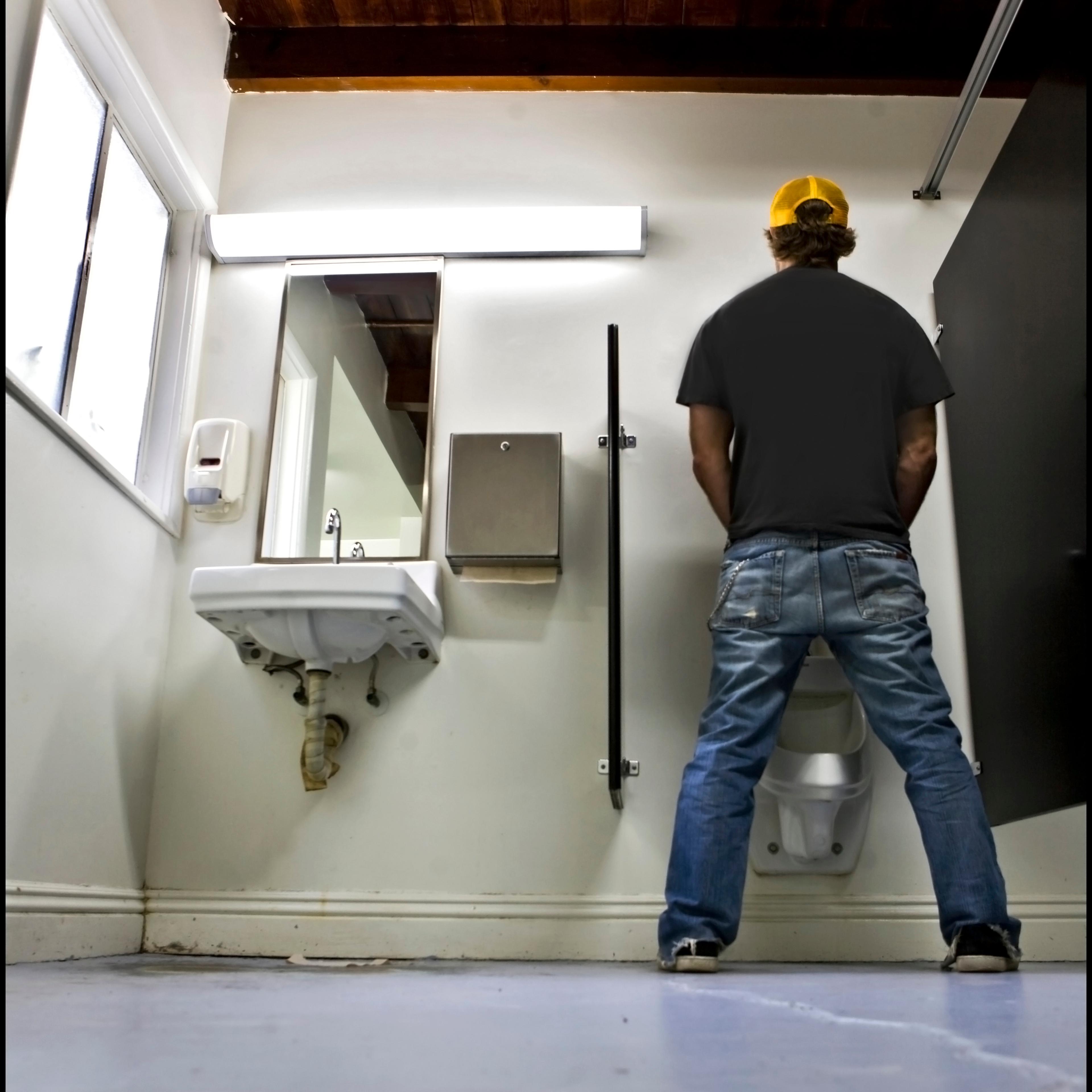Man at Urinal