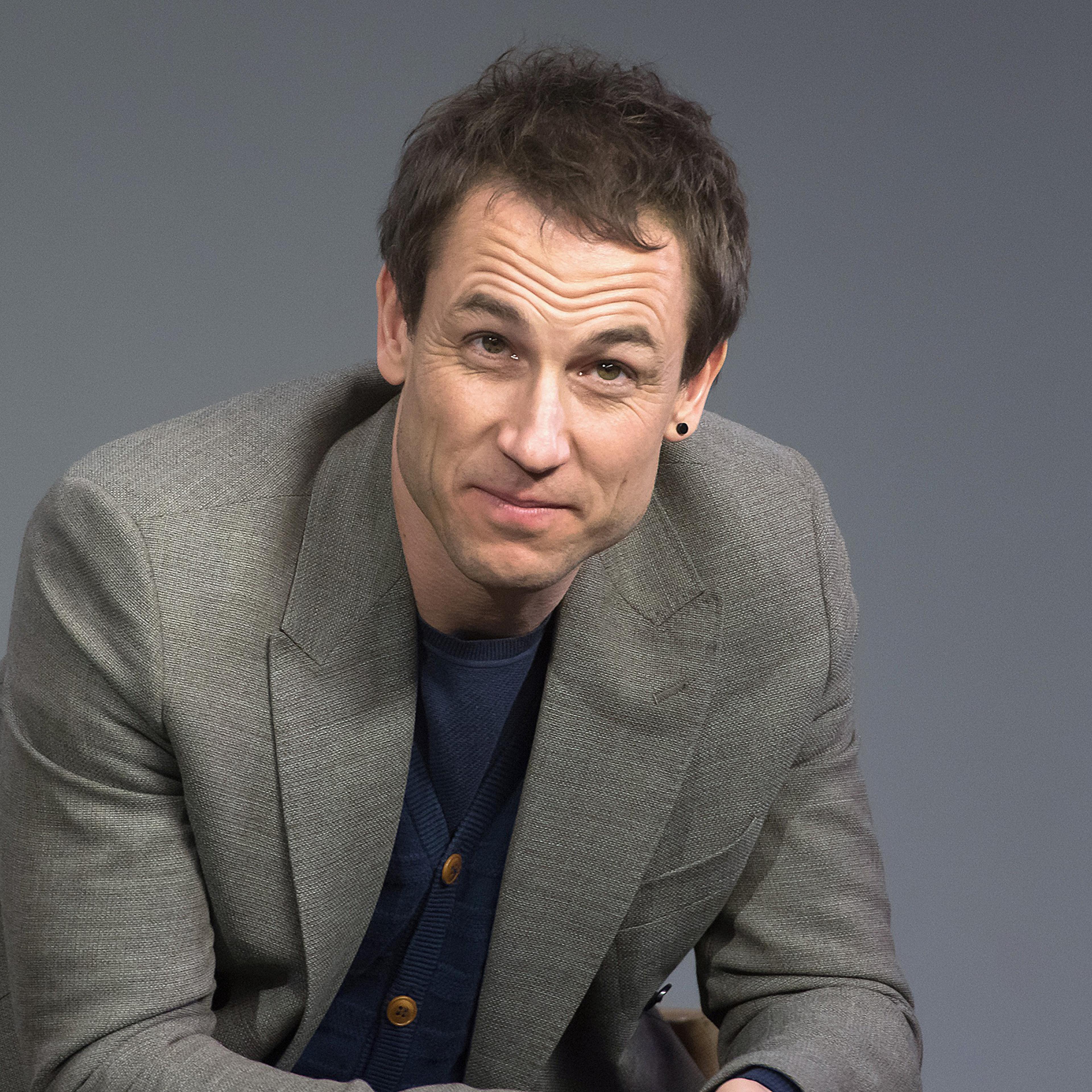 Tobias Menzies attends Apple Store Soho Presents Meet the Cast: "Outlander" at Apple Store Soho in New York City on April 6, 2016.