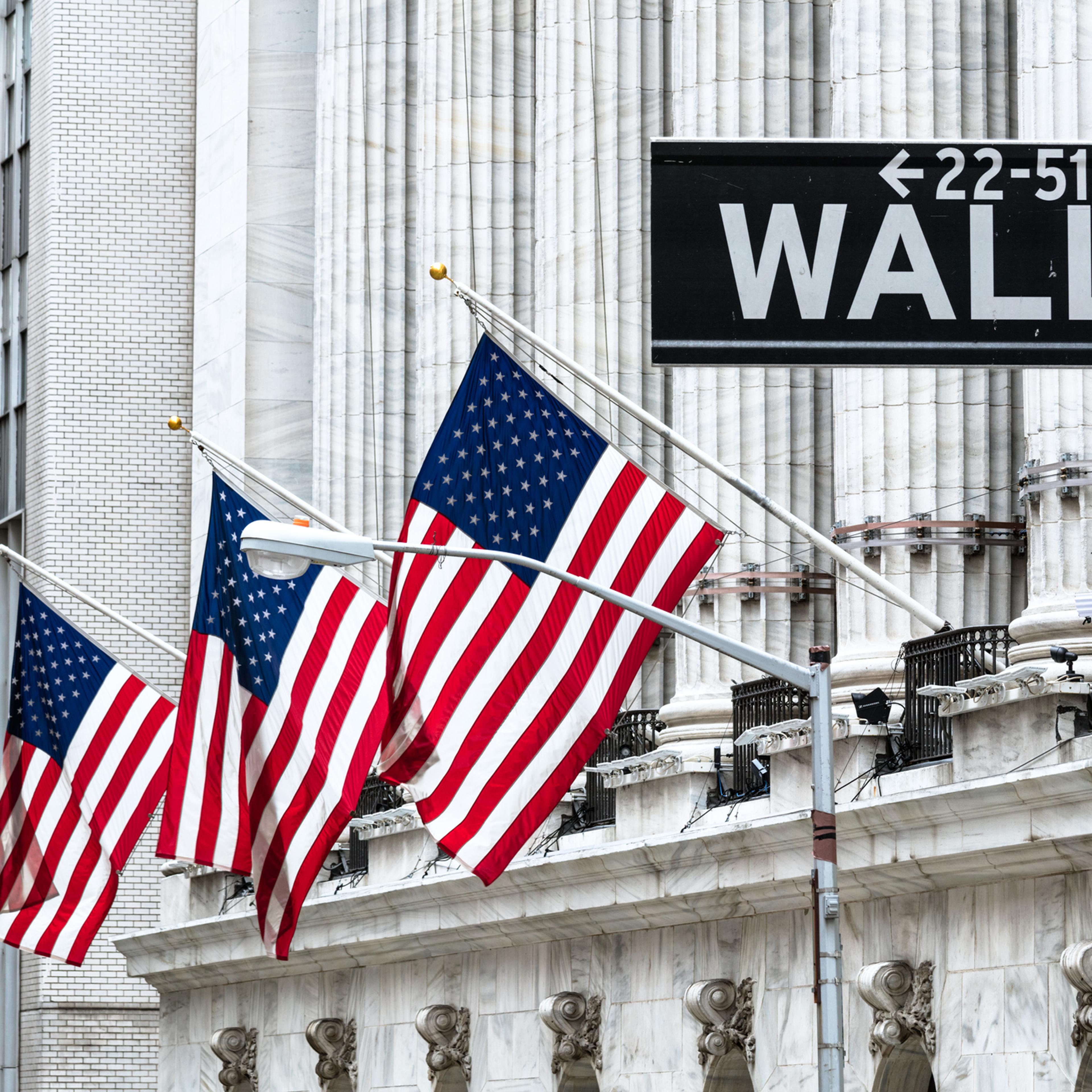 New York Stock Exchange, Wall st, New York, USA