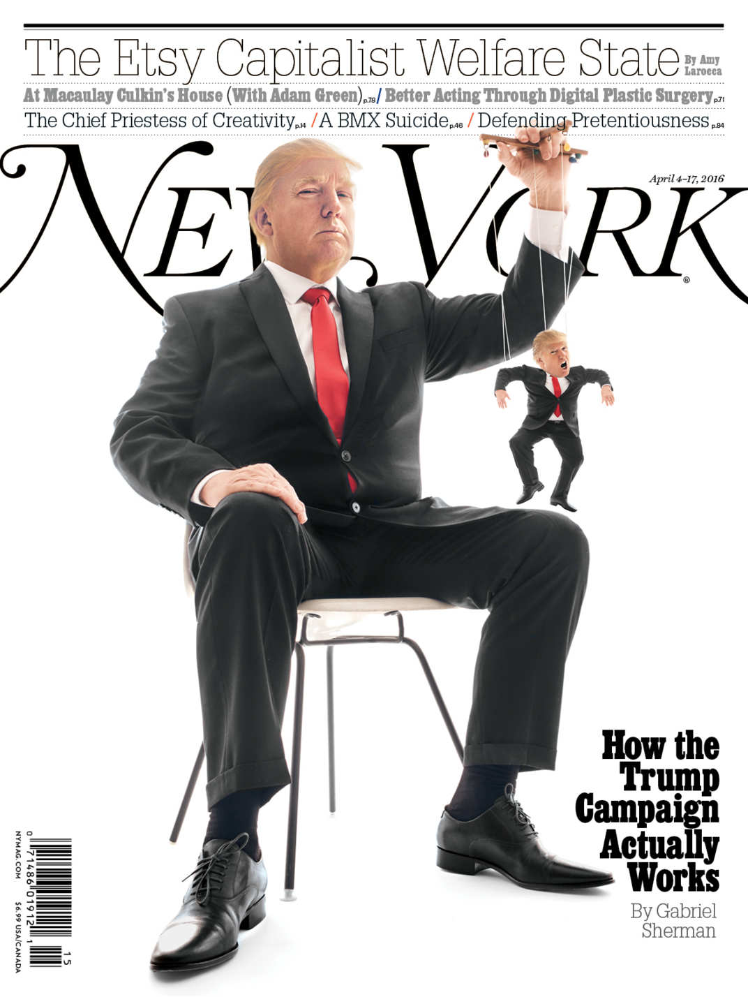 See Donald Trump's Many Magazine Covers