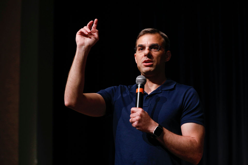U.S. Rep. Justin Amash (R-MI) Holds Town Hall In Grand Rapids, Michigan