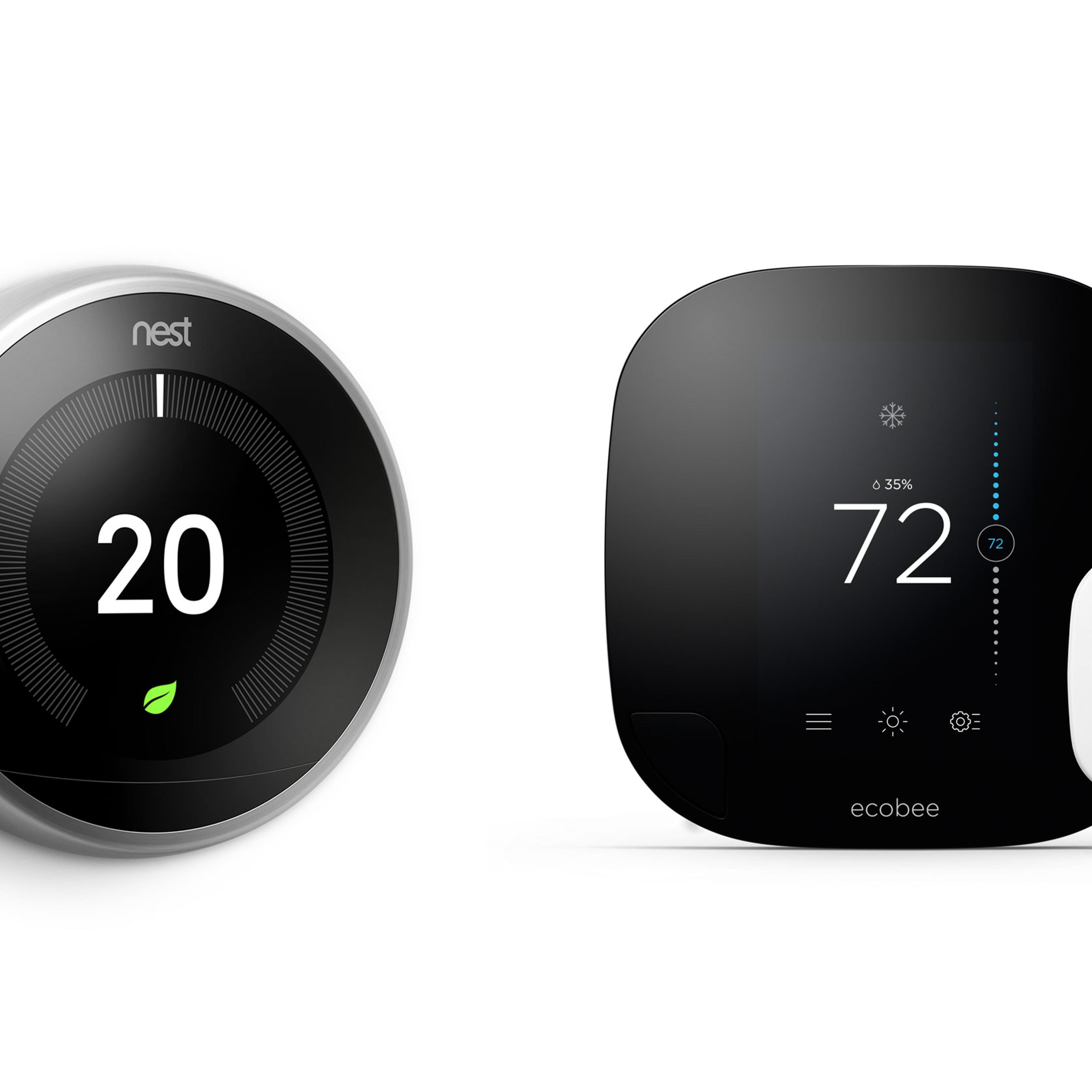 Nest and Ecobee 3 Smart Thermostat