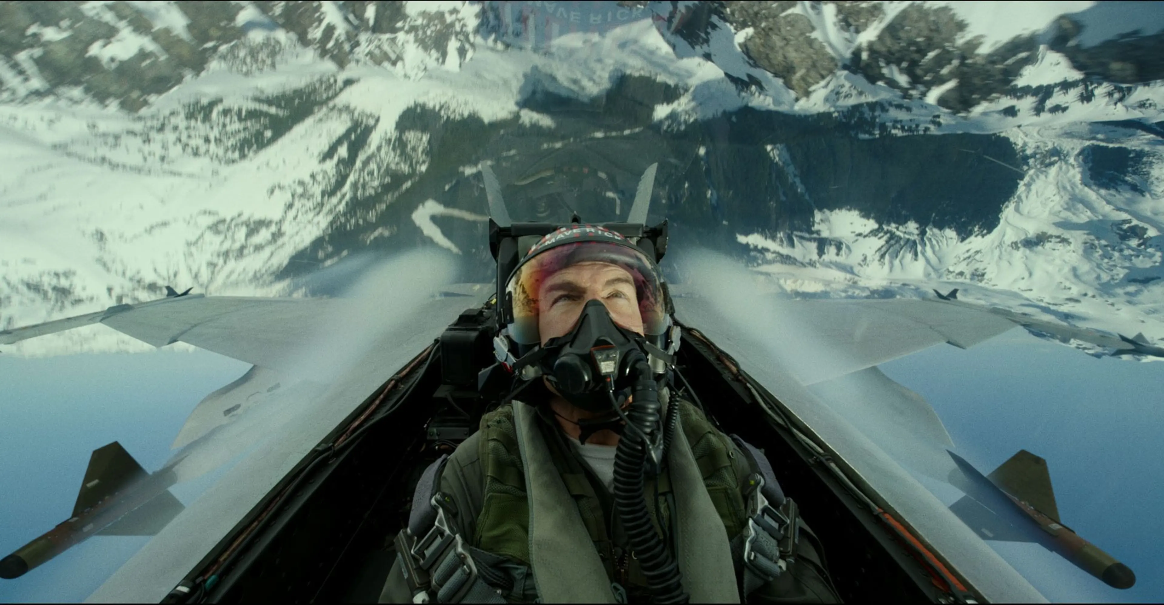 Tom Cruise plays Capt. Pete "Maverick" Mitchell in Top Gun: Maverick