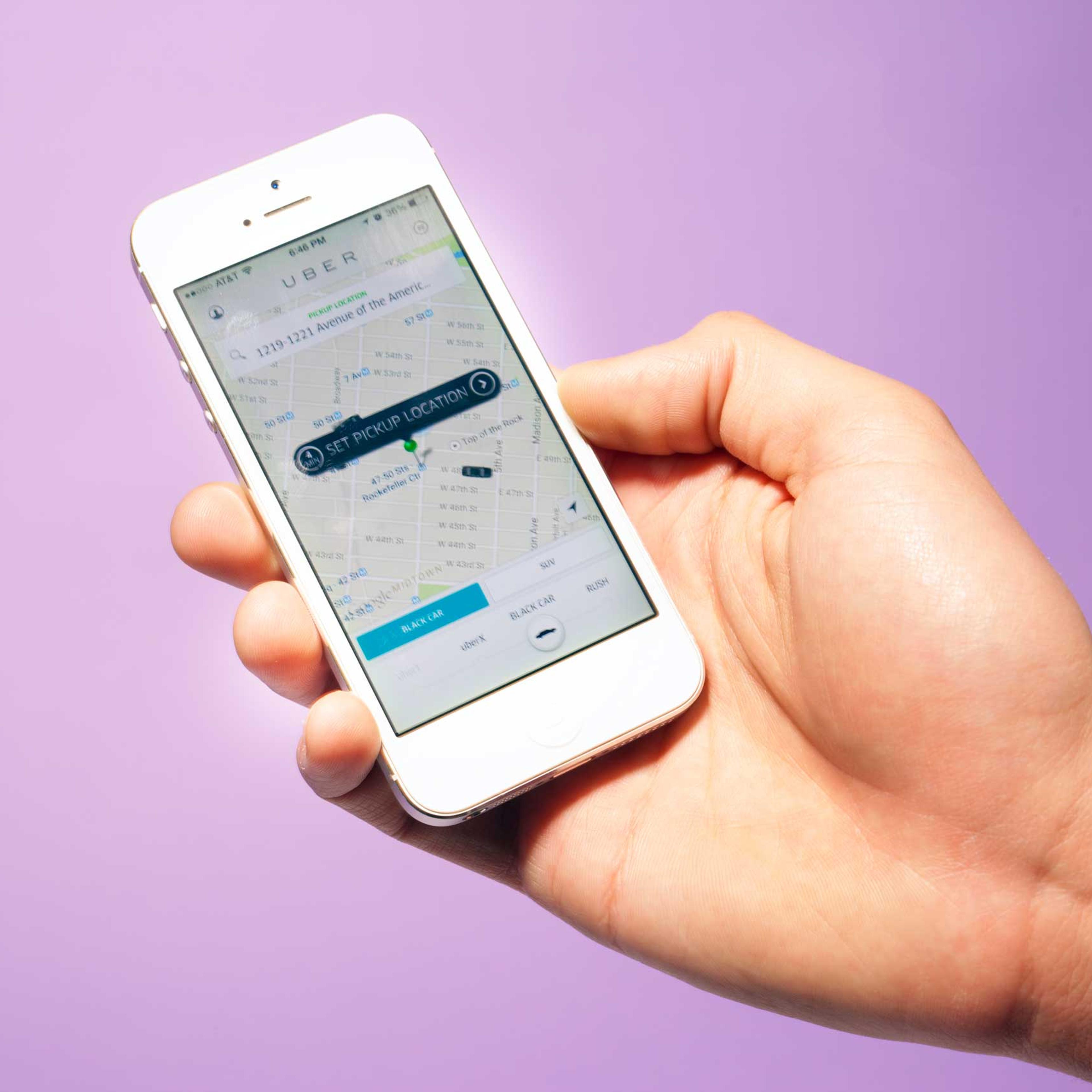 TIME.com stock photos iPhone Apps Uber