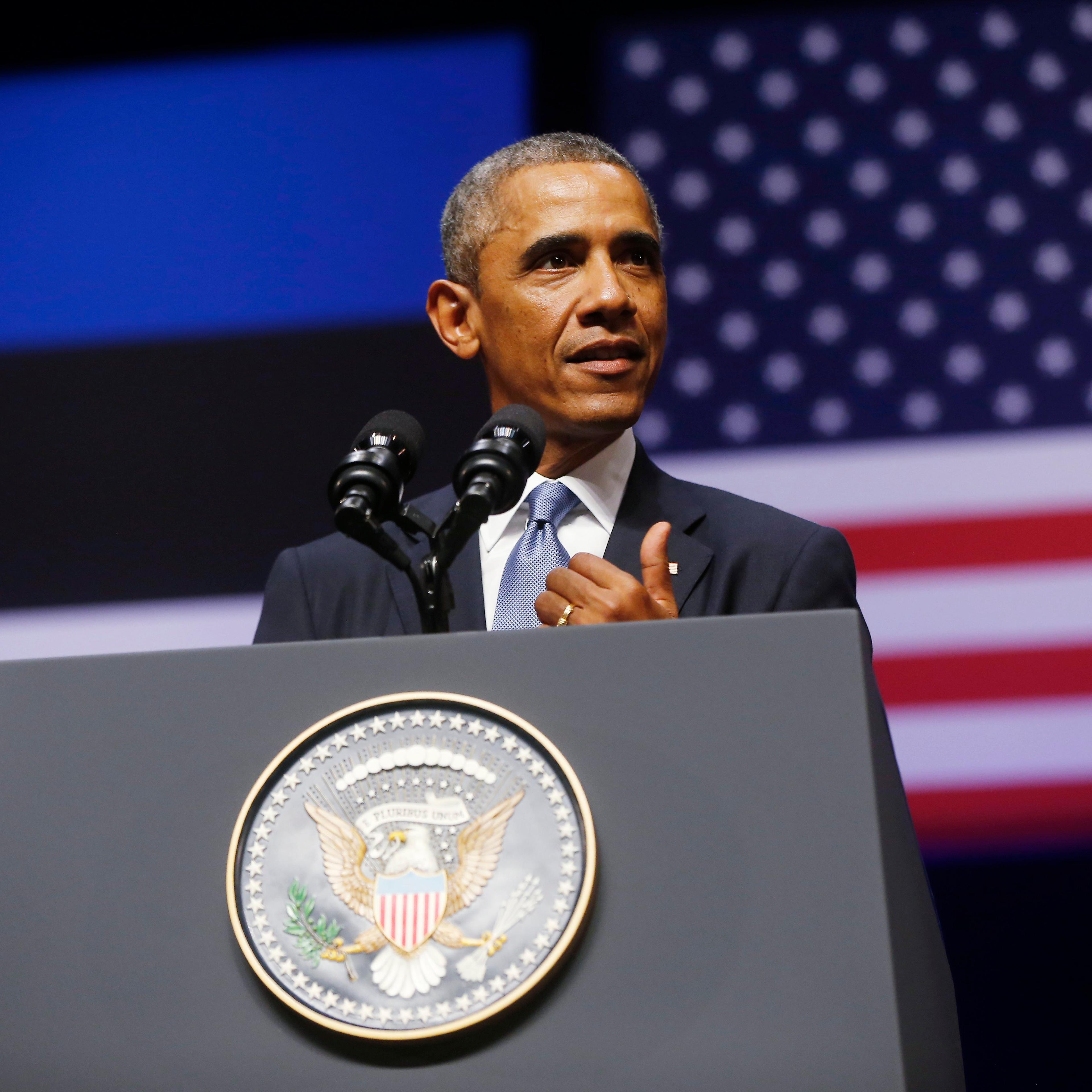 Barack Obama Estonia Europe