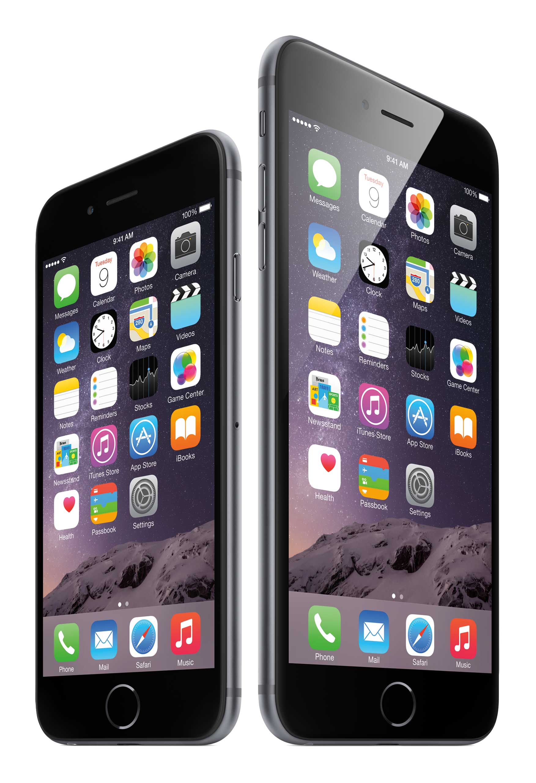 iPhone 6 and 6 Plus  Bigger is better, or so the critics cried, calling for Apple to make a supersized phone. That was before Apple quieted them with the release of the iPhone 6 Plus in September, the company’s largest iPhone ever. With an alluring 5.5-inch display that makes it feel something like a portable iPad, the phone is is a challenge to Samsung’s larger models. Along with a powerful 8-megapixel camera and longer battery life, the phone is more a statement than an answer.