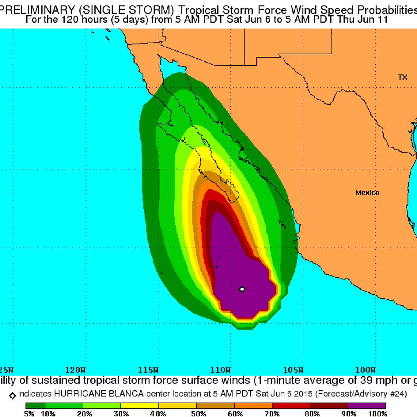hurricane blanca