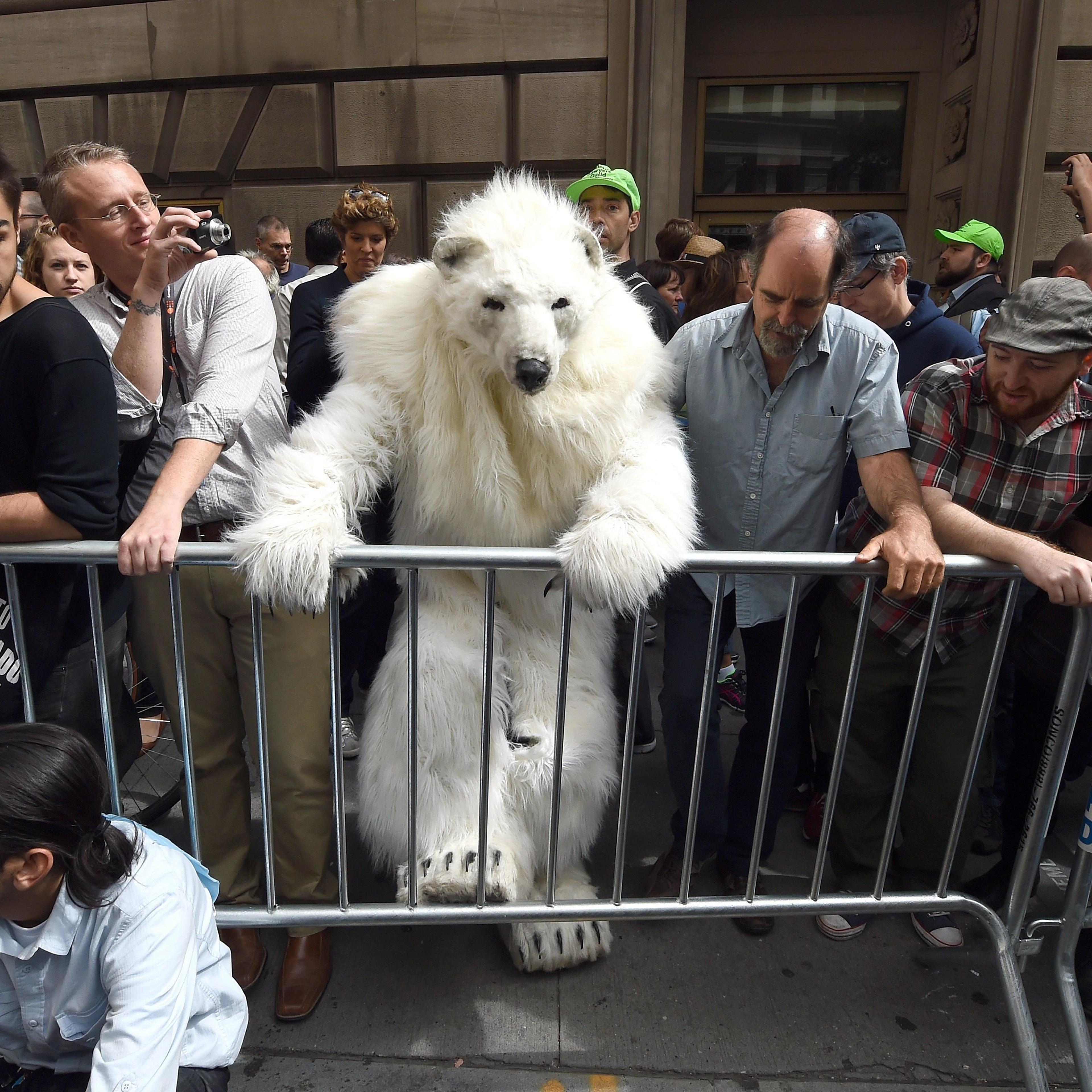 Flood Wall Street Climate Change