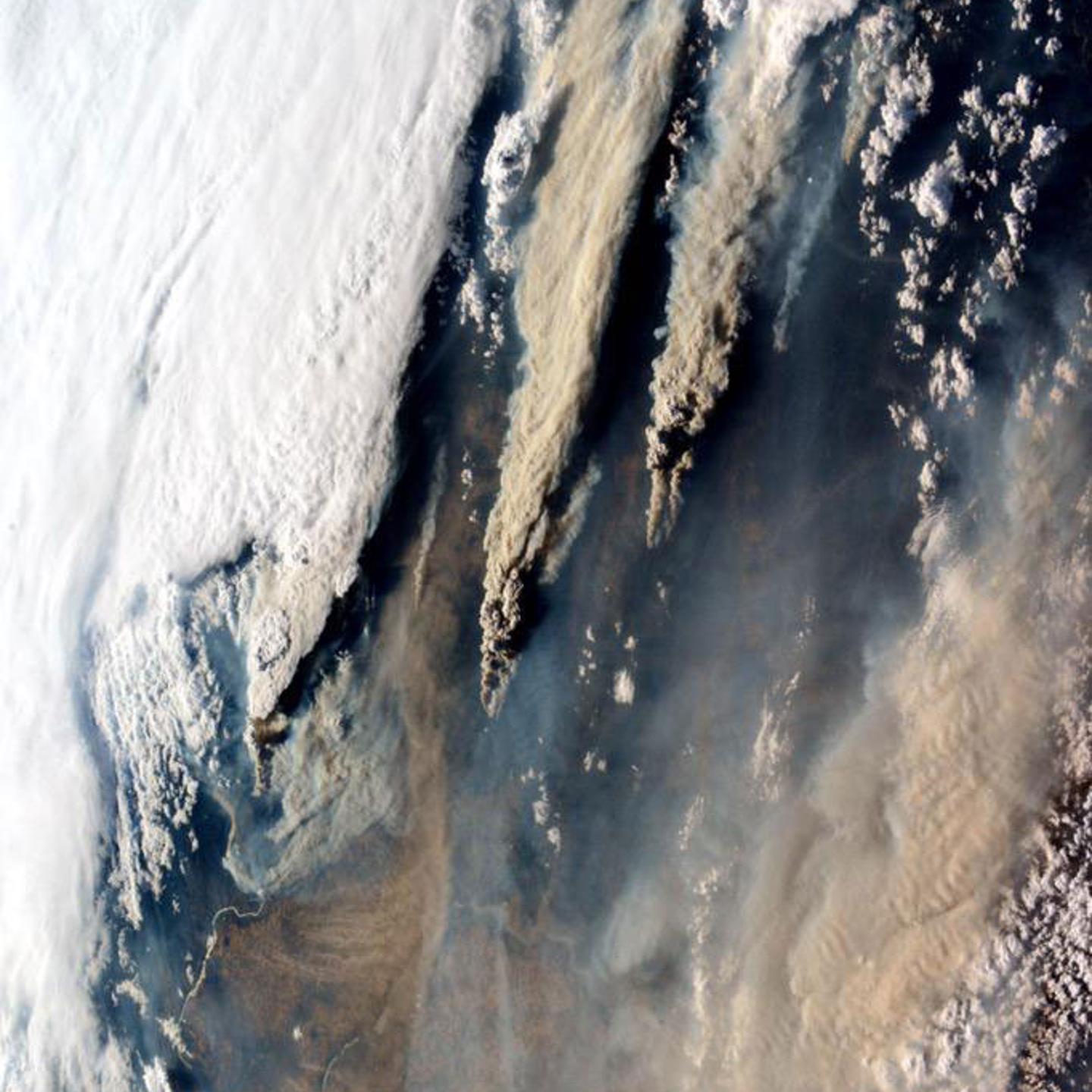 Northwest Wildfires Space Station