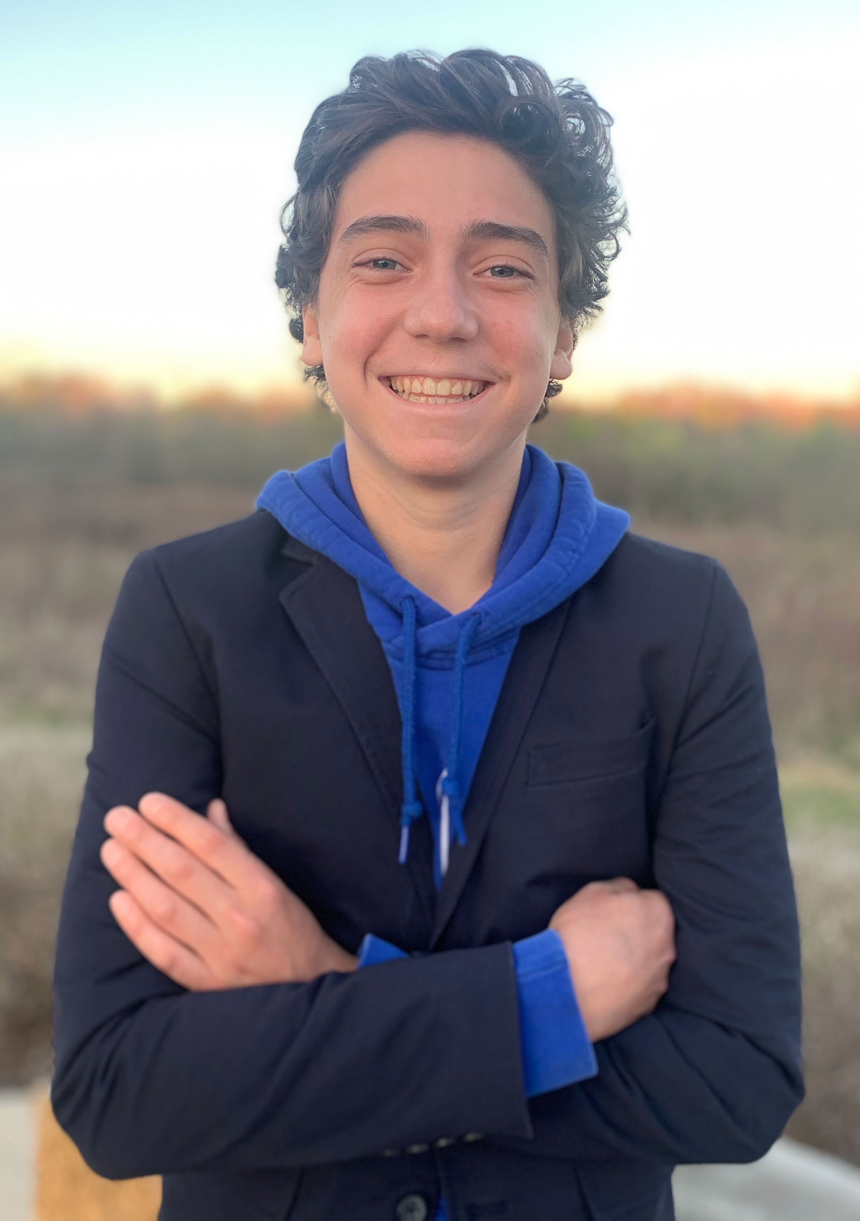 Lino Marrero, 15, is a self-proclaimed “serial inventor” with a notepad full of inventions.