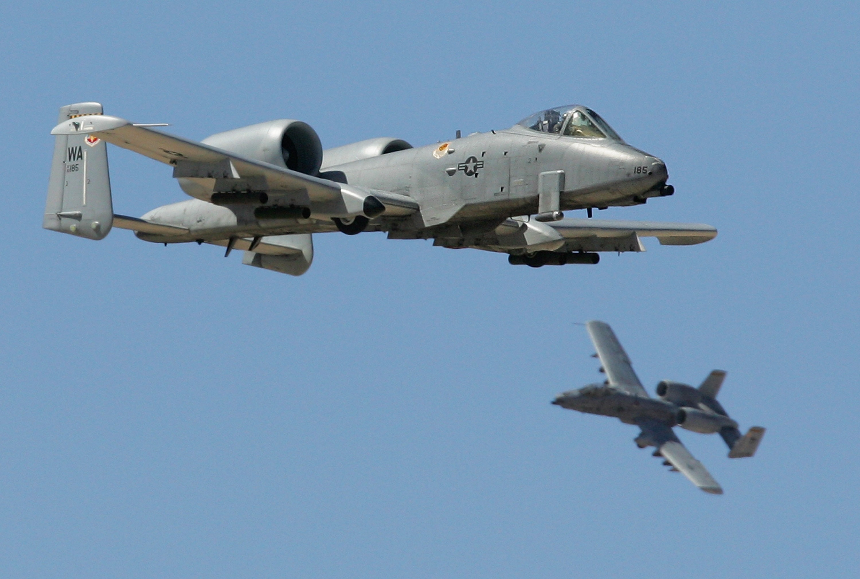USAF Tests Weapons In Nevada Desert