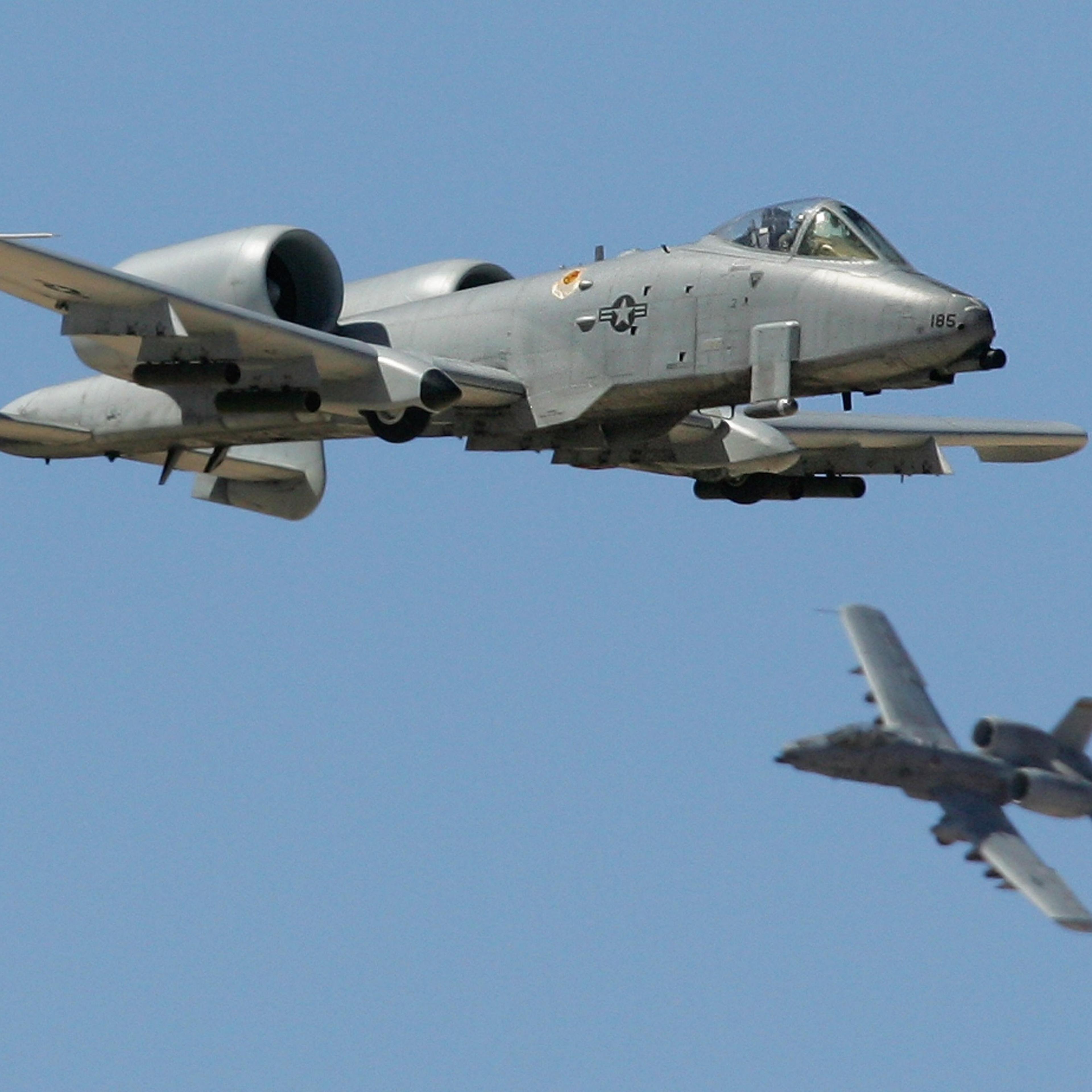 USAF Tests Weapons In Nevada Desert
