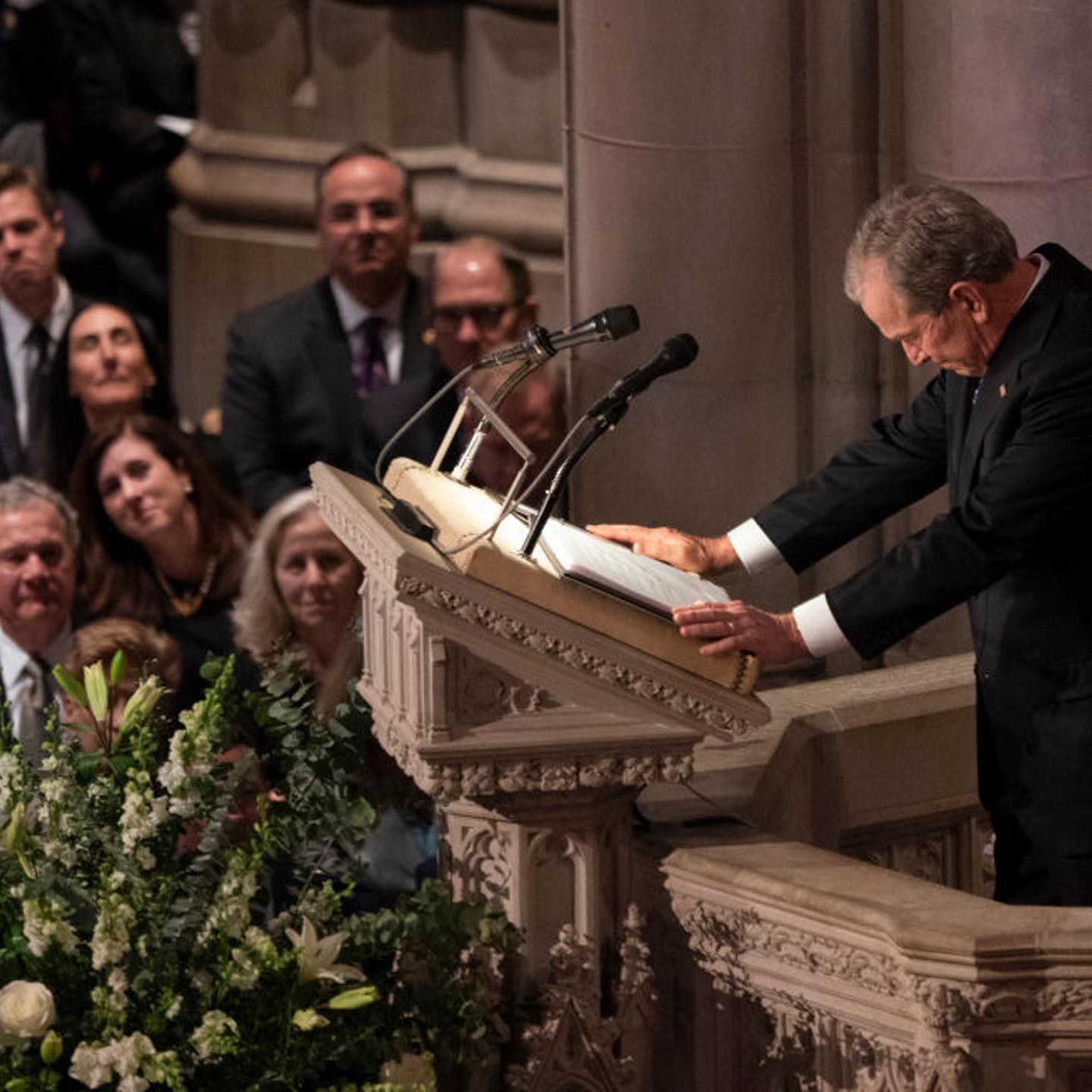 State Funeral Held For George H.W. Bush At The Washington National Cathedral