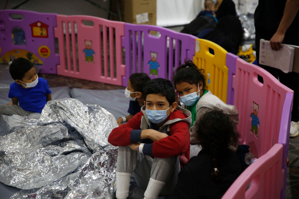 Migrants Housed In Donna, TX As Border Facilities Struggle To Handle Surge